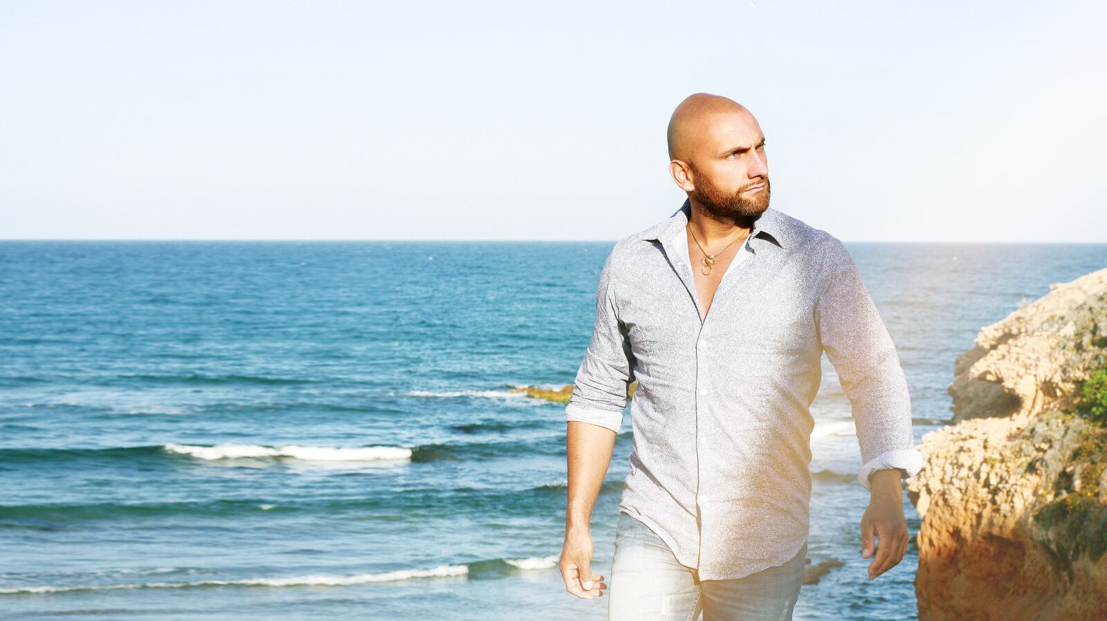 Canon EOS 40D sample photo. Model, beach, sea photography