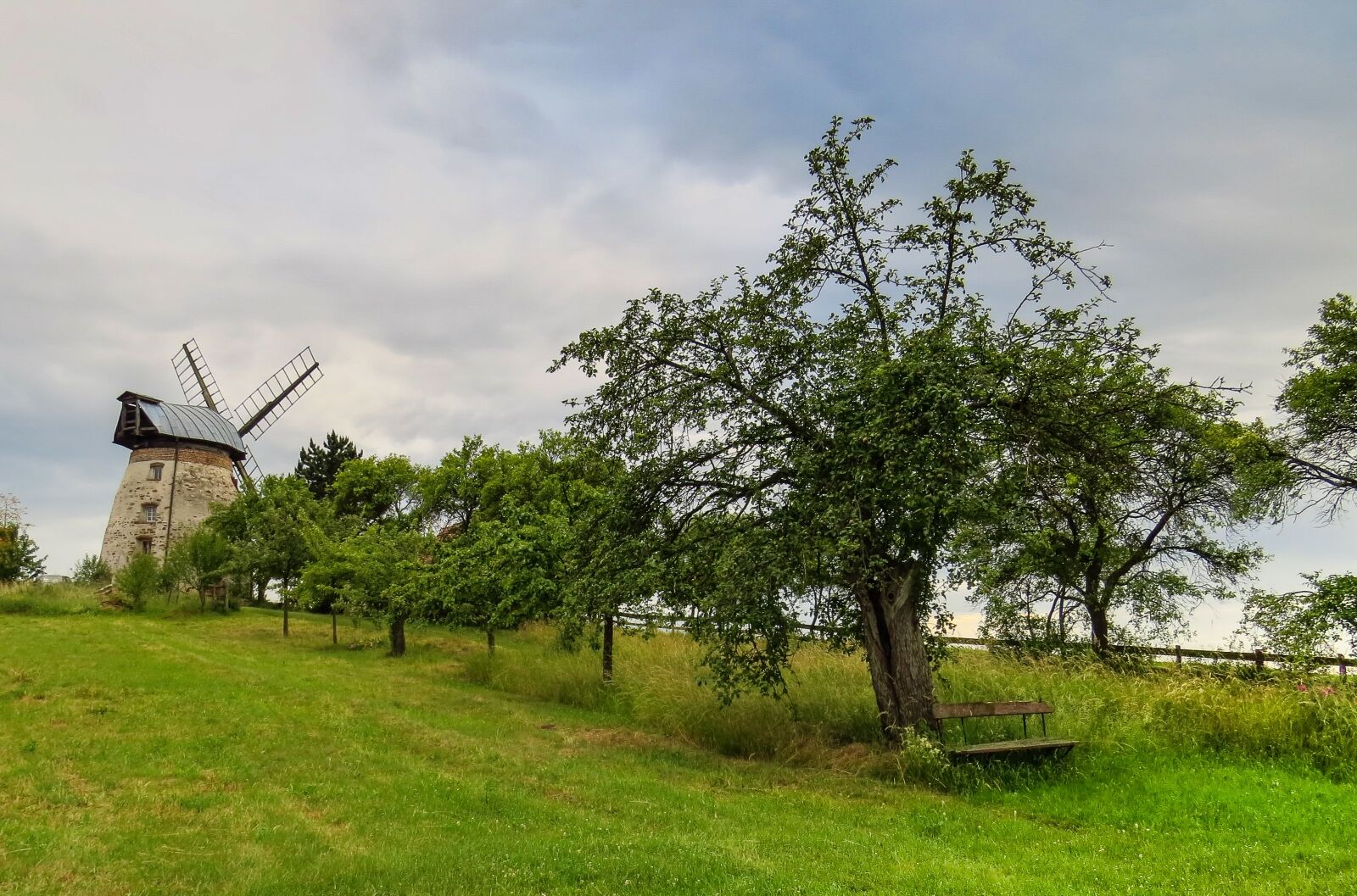 Canon PowerShot SX50 HS sample photo. Windmill, mill, old photography