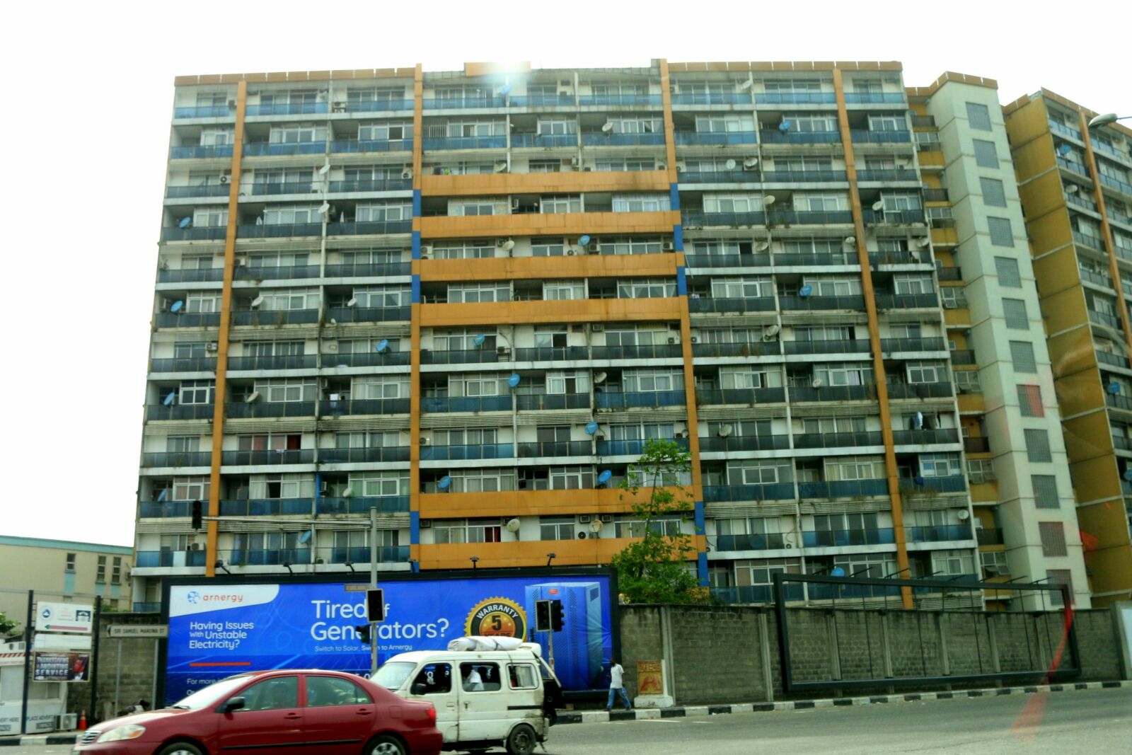 Canon EOS 70D sample photo. Building, tower, lagos photography