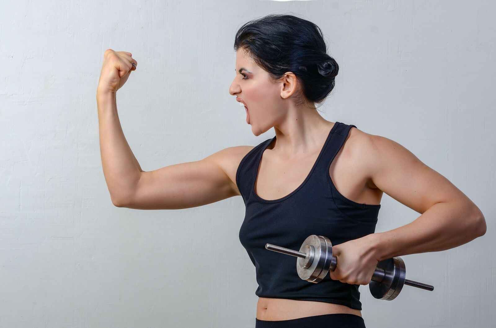 Nikon D7000 sample photo. Gym, sport, workout photography