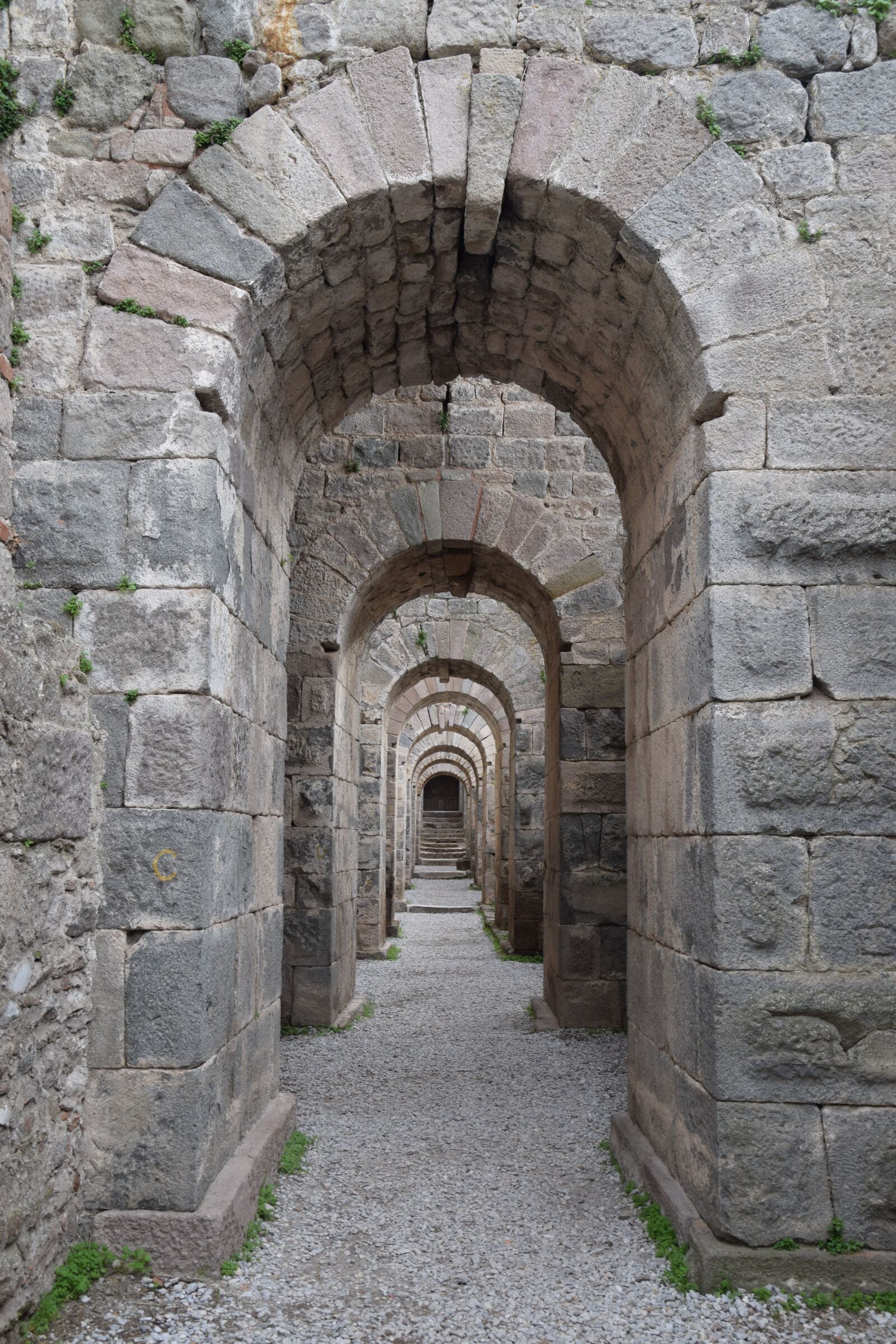 Nikon D5300 sample photo. Arches, pergamon, acropolis photography