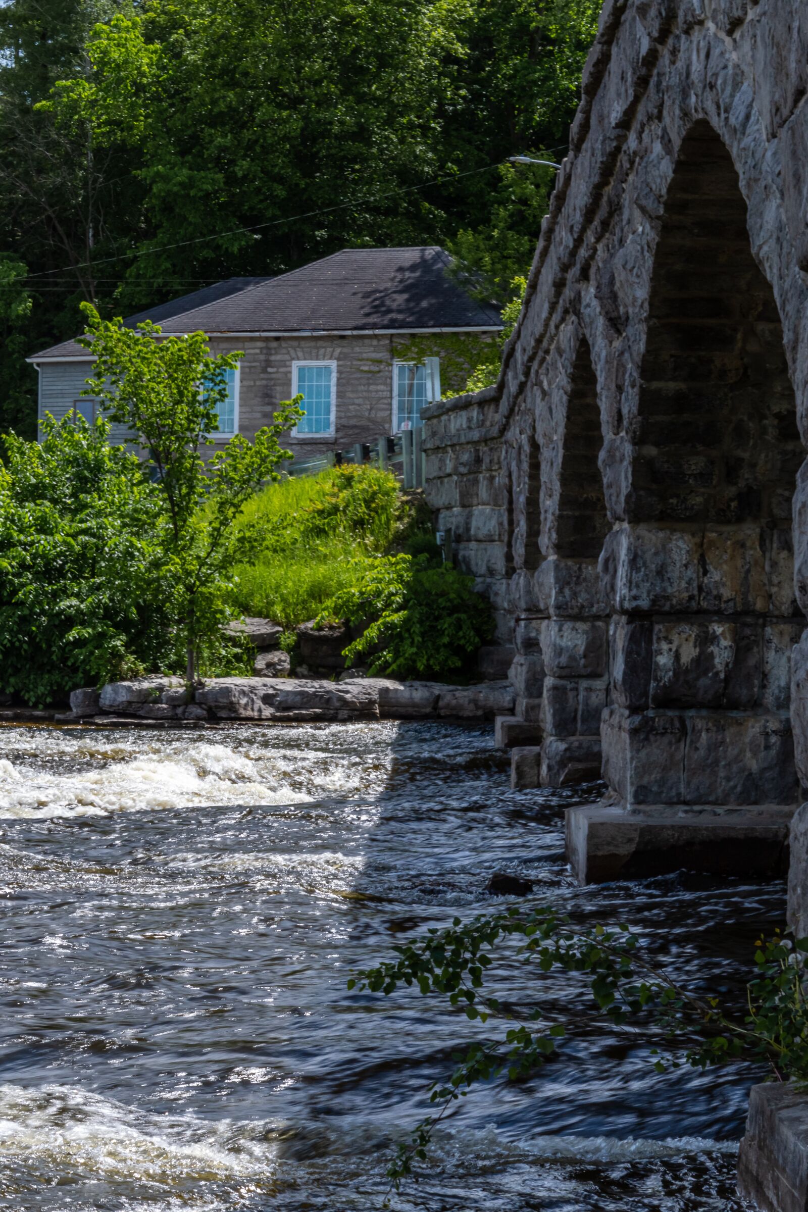 Nikon D500 sample photo. Pakenham ontario, stone bridge photography