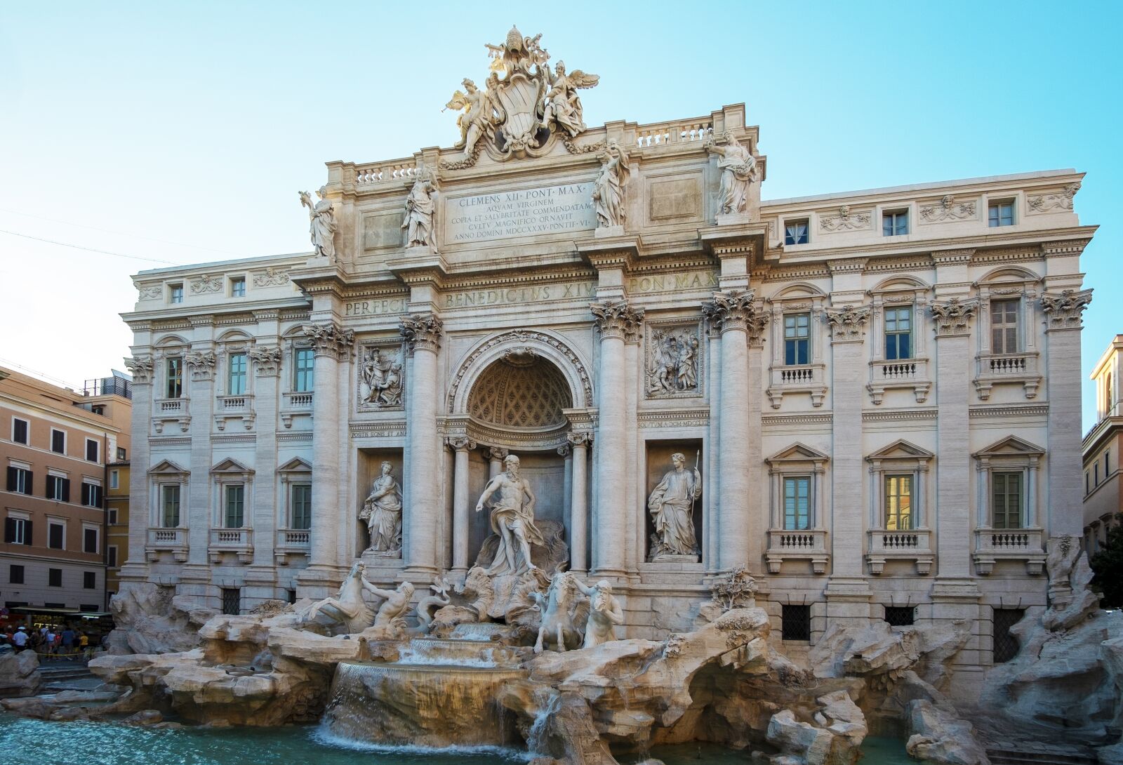 Fujifilm X-Pro1 sample photo. Fontana di trevi, rome photography