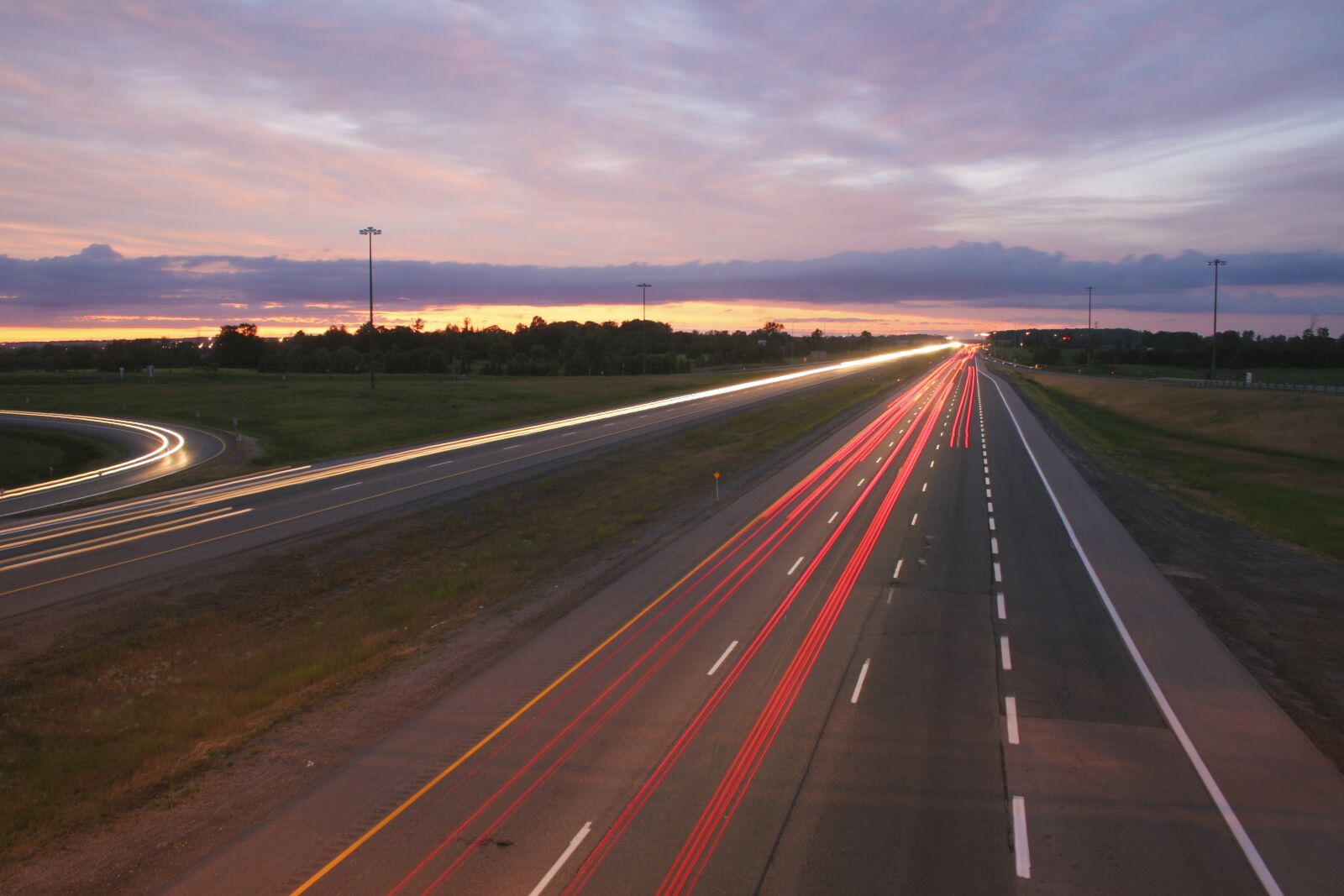 Canon EOS 20D sample photo. Highway, freeway, road photography