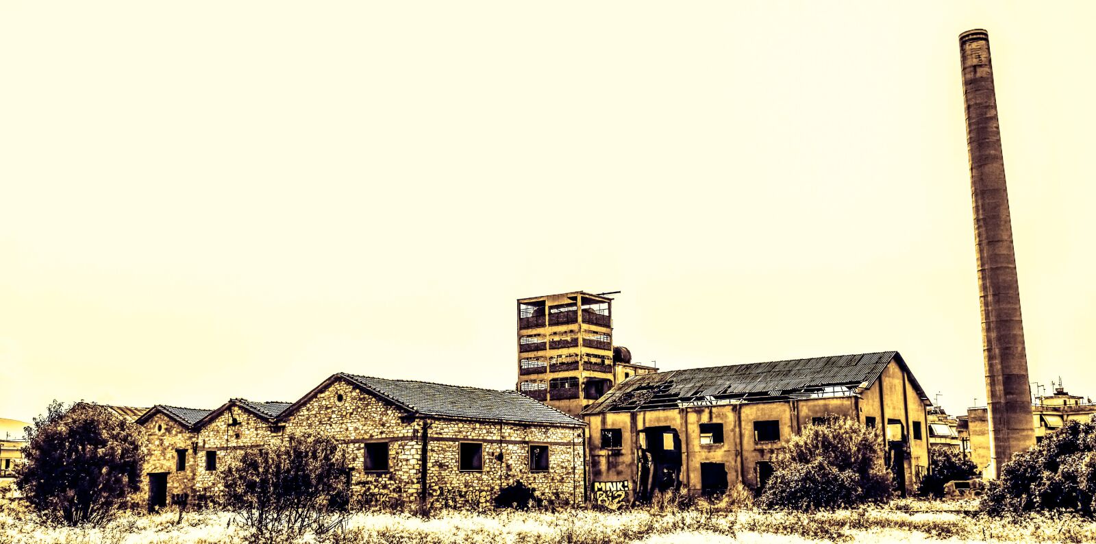 Nikon D3300 sample photo. Factory, old, abandoned photography
