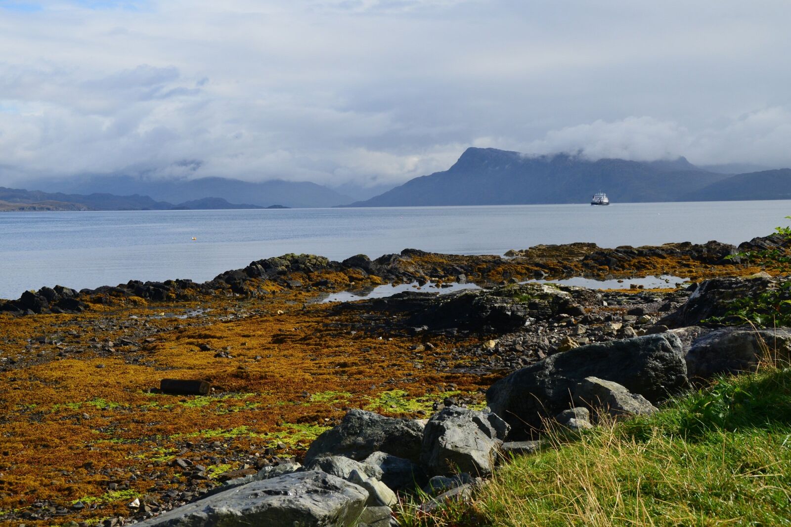 Nikon D800 sample photo. Scotland, beach, sea photography
