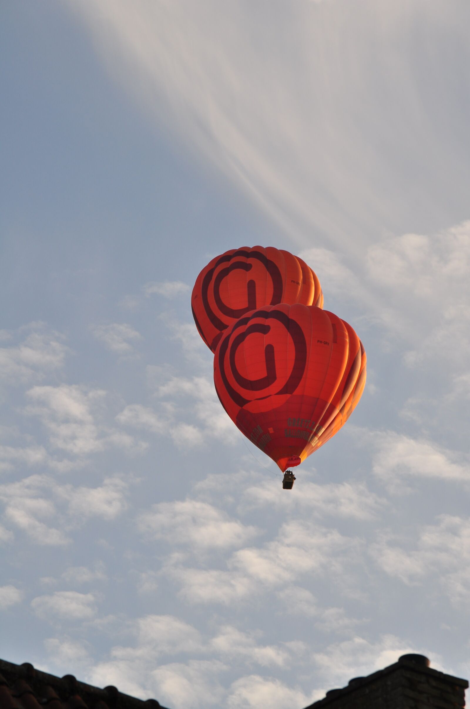 Nikon D5000 sample photo. Hot air balloon, air photography
