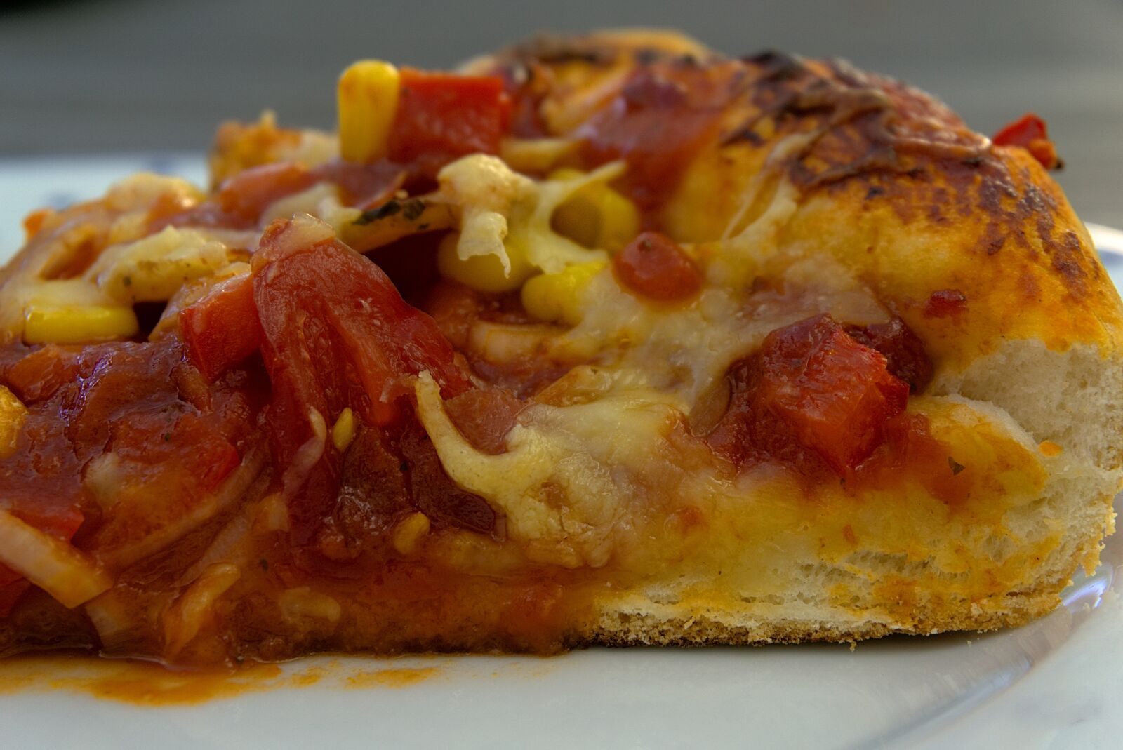 Sony a6000 sample photo. Pan pizza, pizza, grill photography
