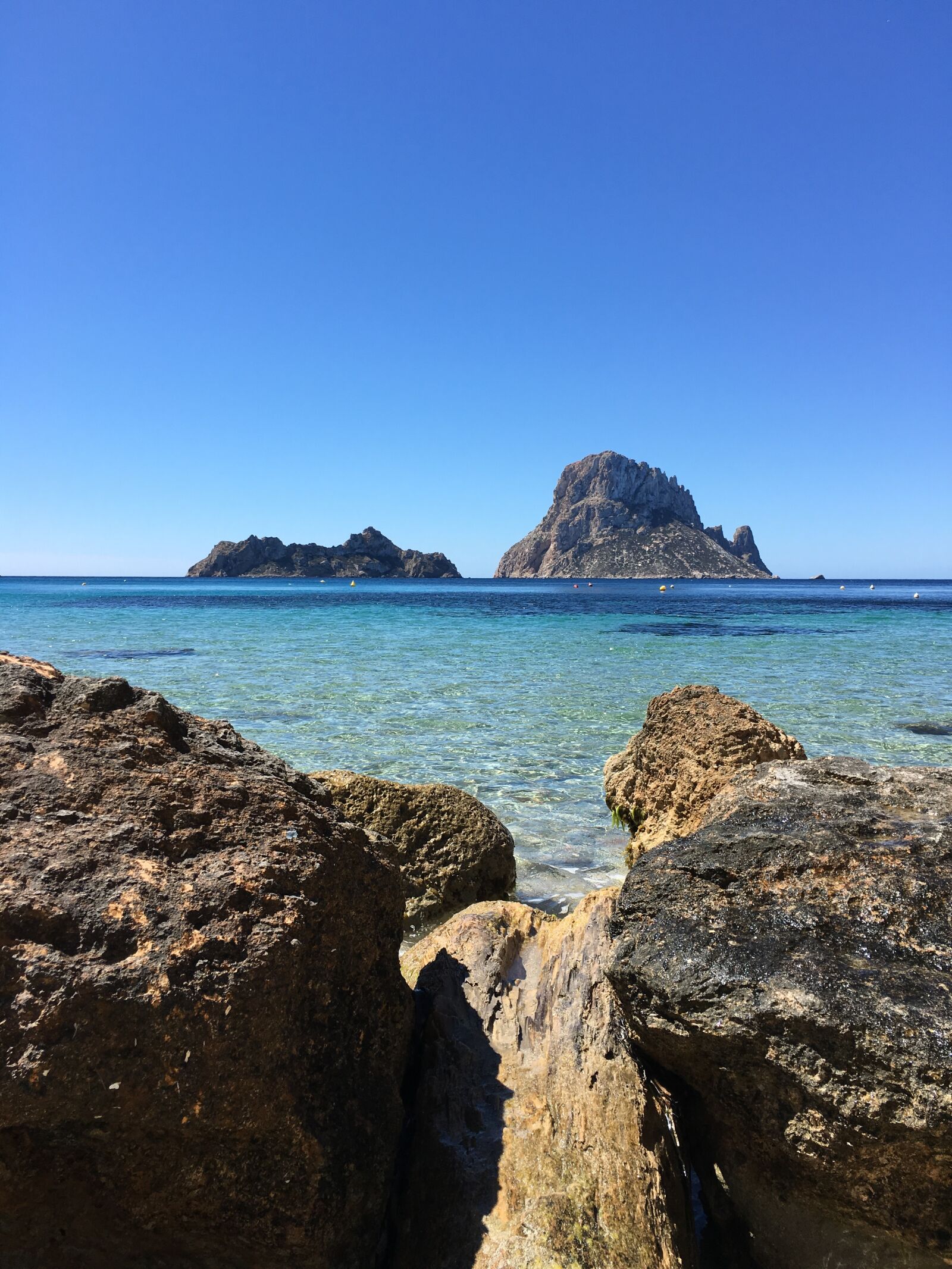 Apple iPhone 6s Plus sample photo. Baleric, islands, beach, blue photography