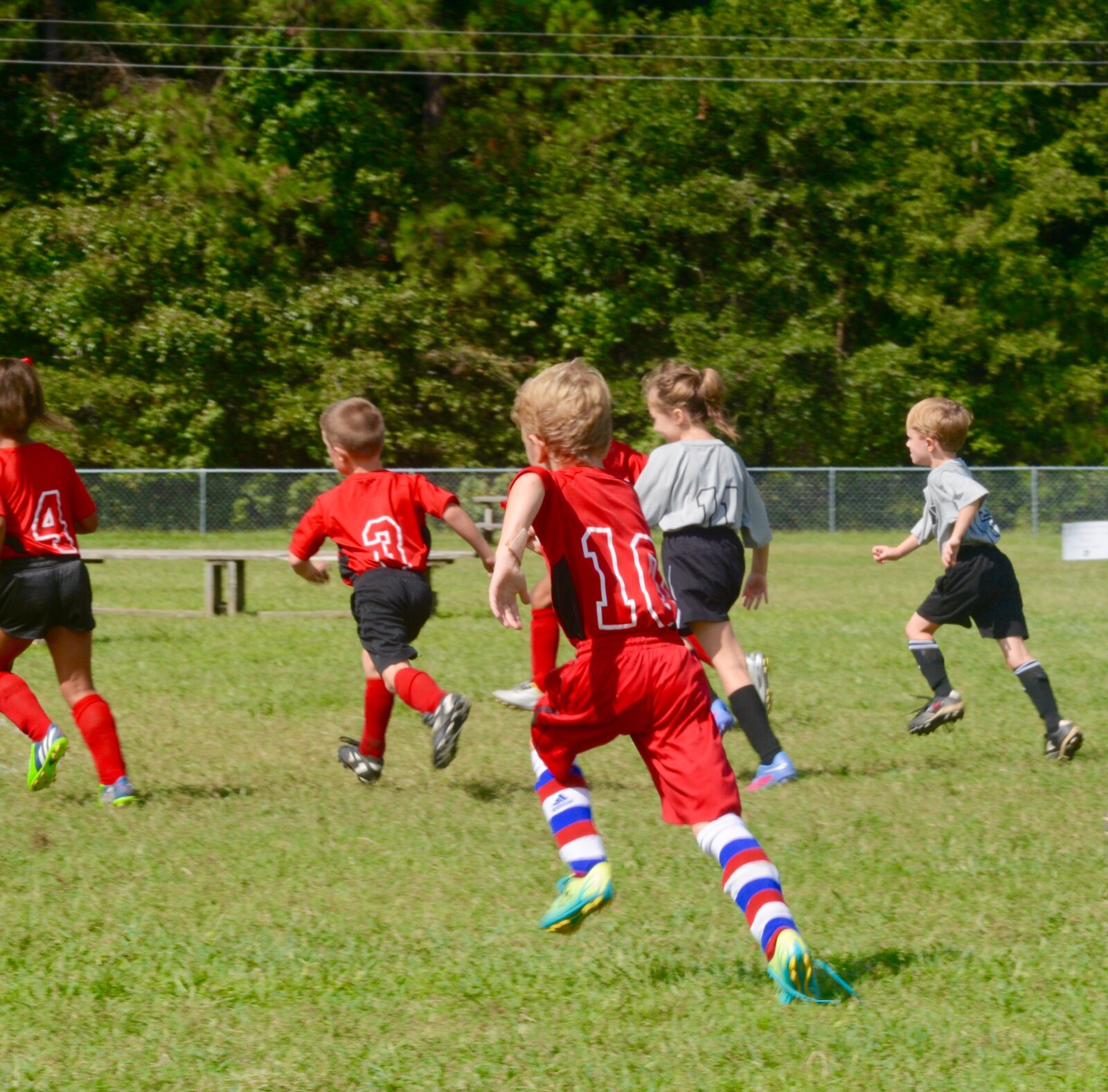 Nikon D7100 sample photo. Grandson, soccer, sports photography
