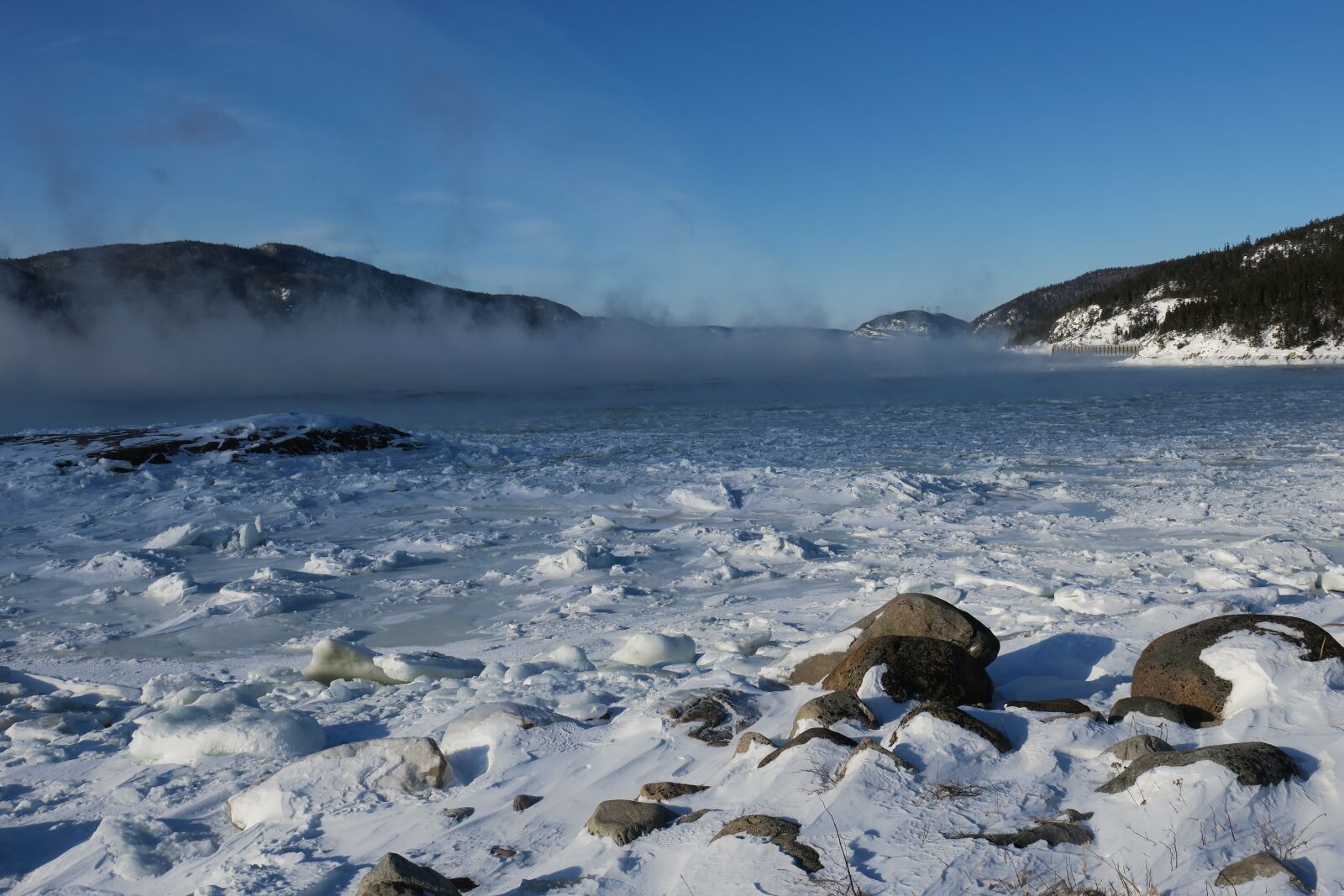 Canon PowerShot G3 X sample photo. Tadoussac, fjord, water photography