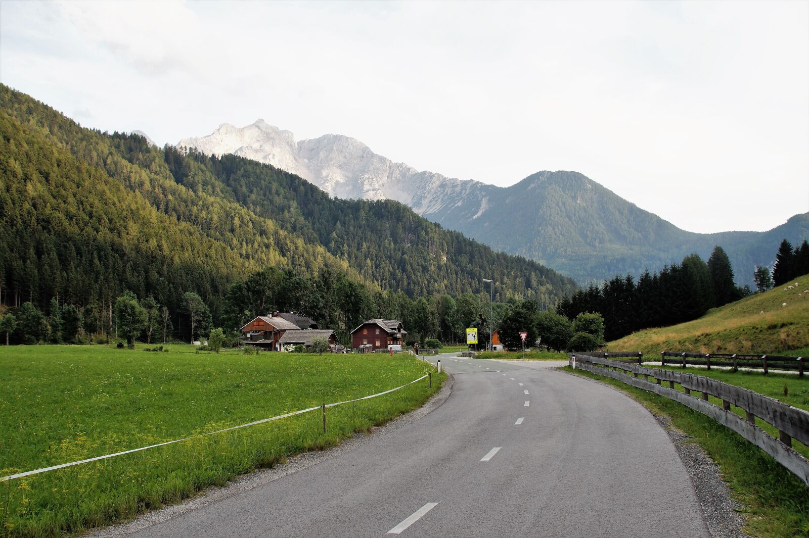 Sony SLT-A58 sample photo. Jezersko, the tourist area photography