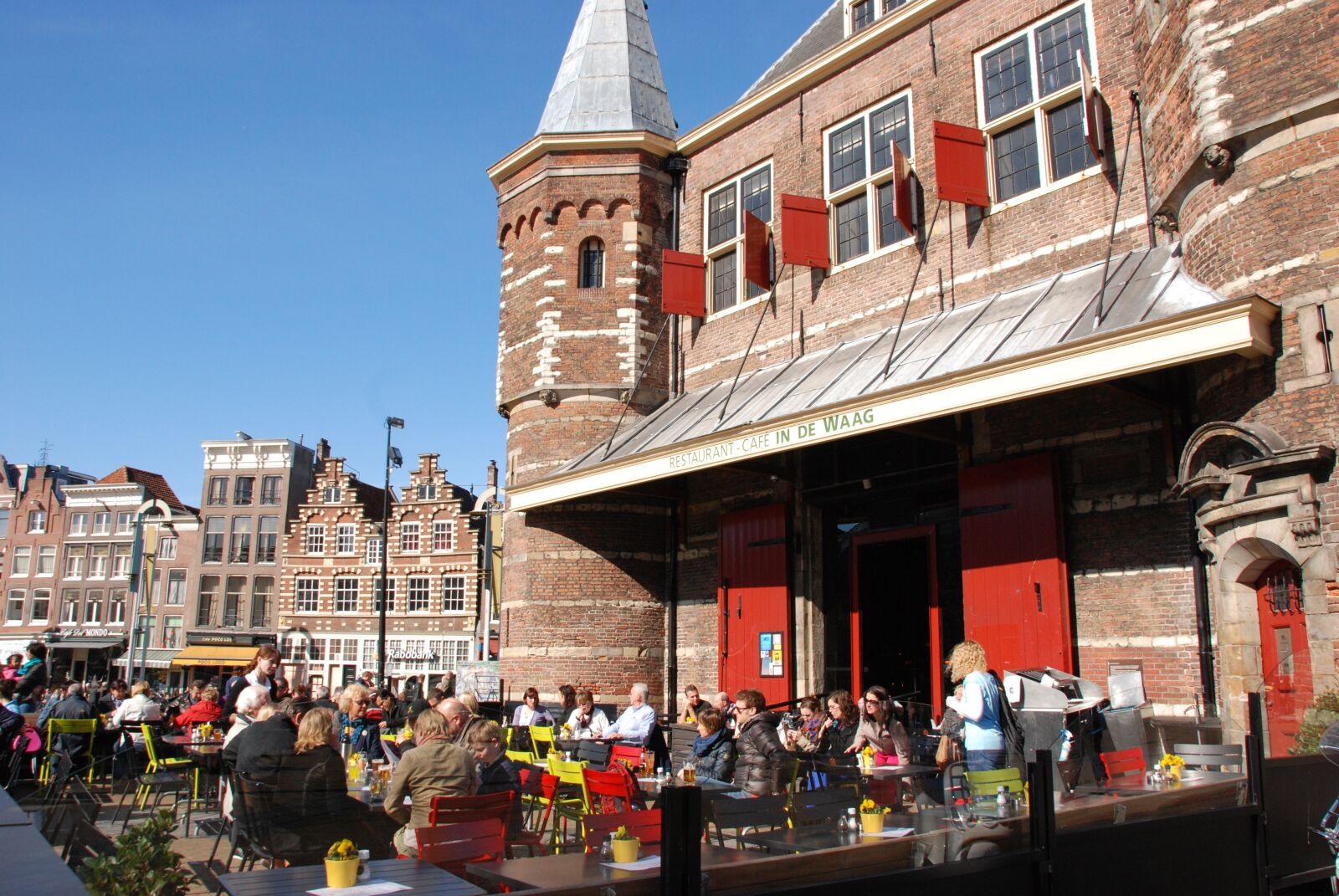 Nikon D80 sample photo. Waag, amsterdam, architecture photography