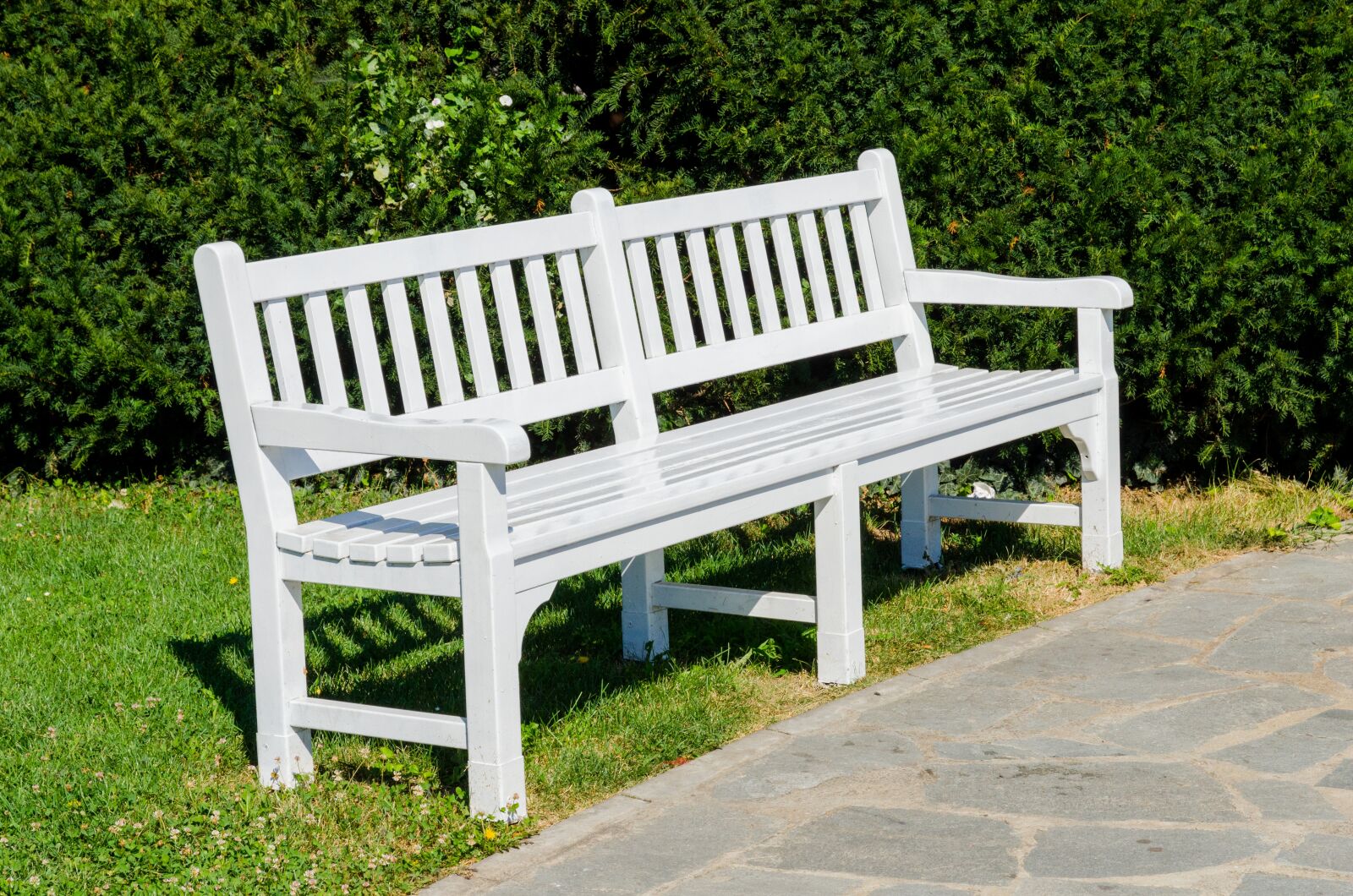 Nikon D7000 sample photo. Bench, park, garden photography