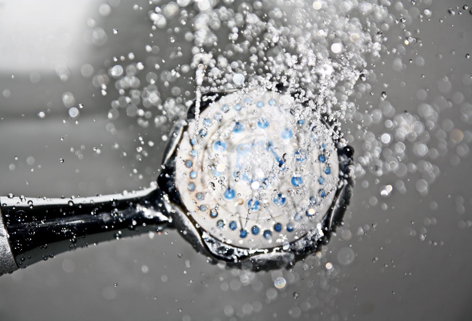 Canon EOS 1000D (EOS Digital Rebel XS / EOS Kiss F) sample photo. Shower, shower head, water photography