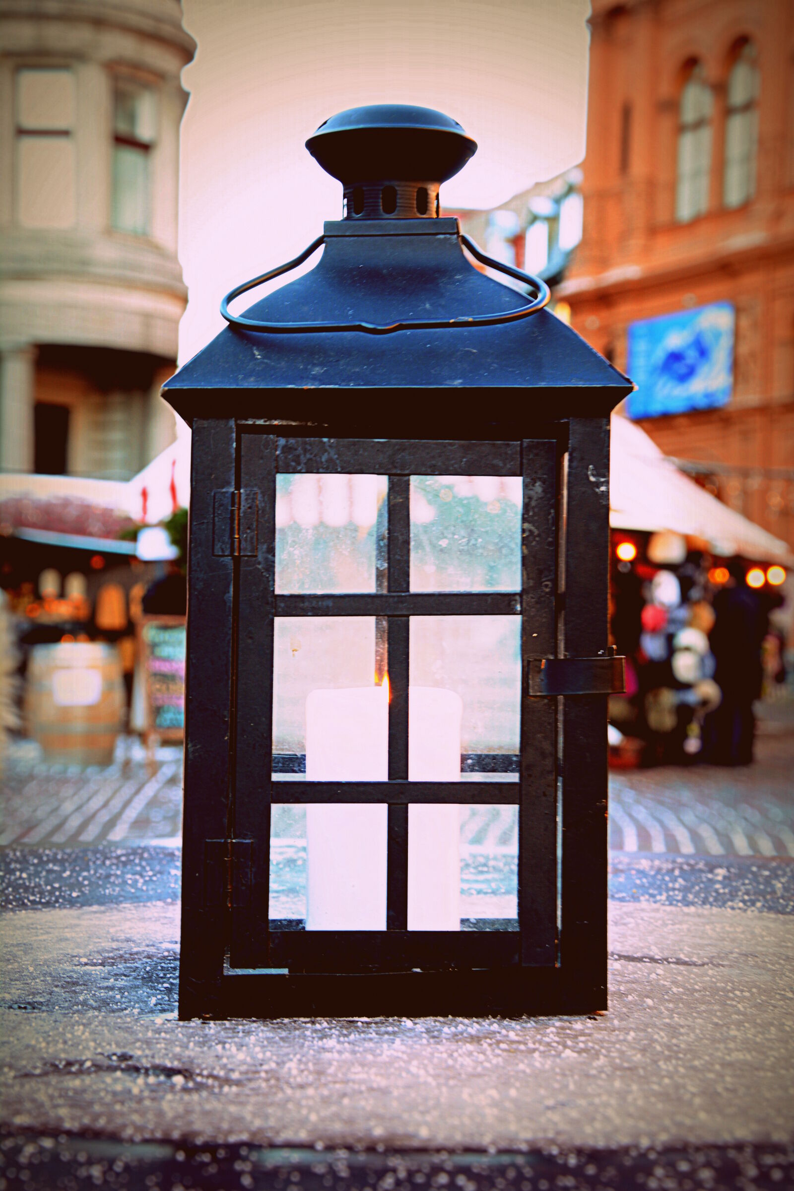 Nikon D7100 sample photo. Candle, christmas, market, riga photography