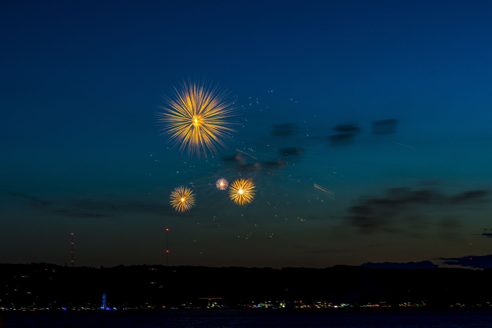Nikon D810 sample photo. Fireworks, independence day, july photography