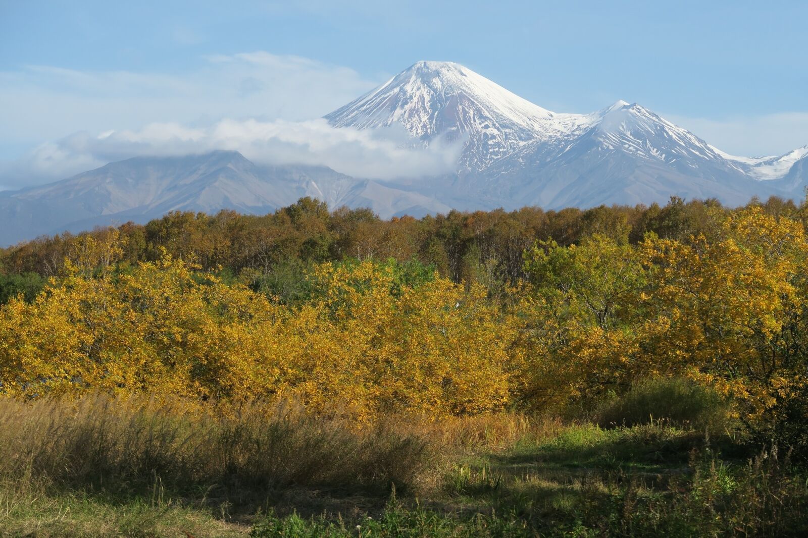 Canon PowerShot G7 X sample photo. The volcano avachinsky, kamchatka photography
