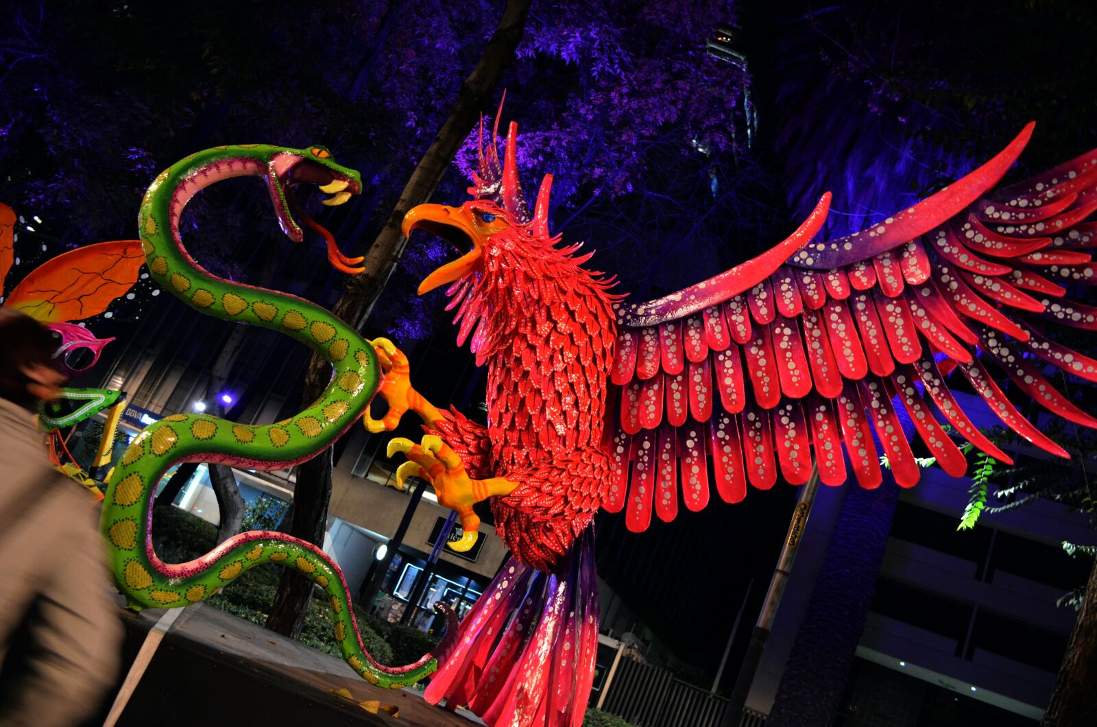 Nikon D5100 sample photo. Aguila, alebrije, mexico photography