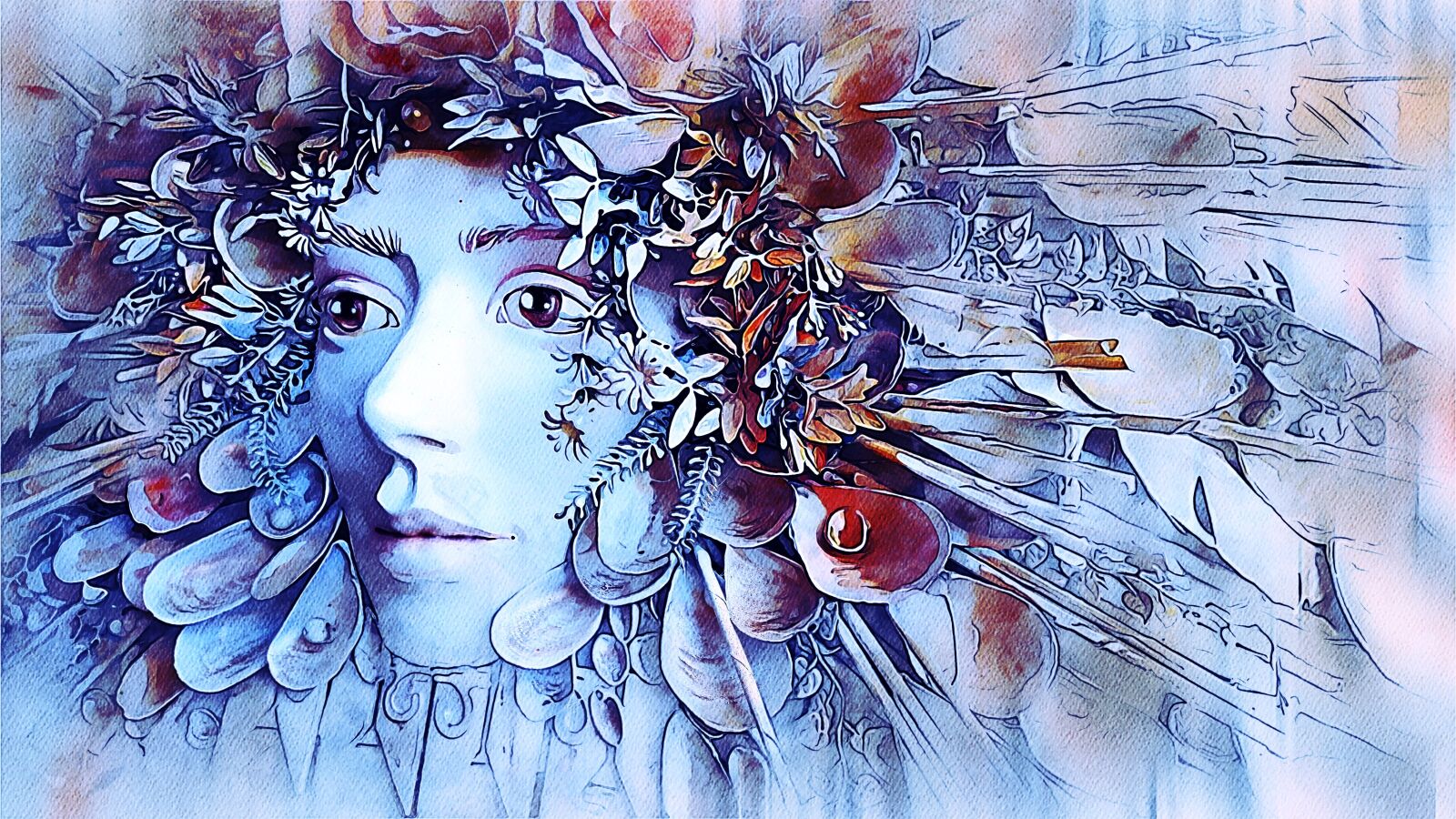 Samsung Galaxy S6 sample photo. Collage, art, the statue photography