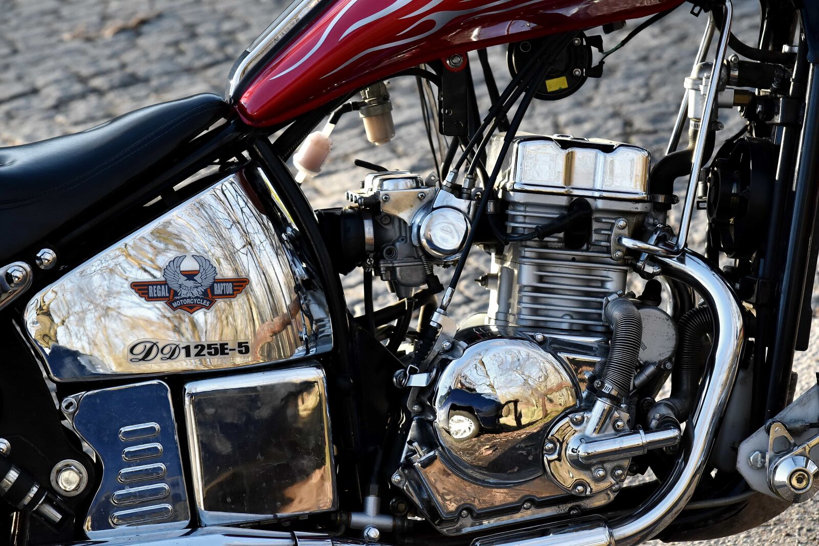 Nikon D5500 sample photo. Chrome, engine, exhaust, fuel photography