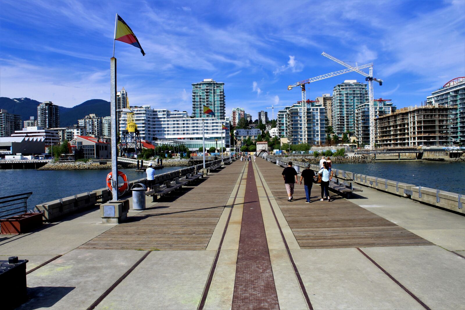Canon EOS 1300D (EOS Rebel T6 / EOS Kiss X80) sample photo. Pier, boardwalk, dock photography