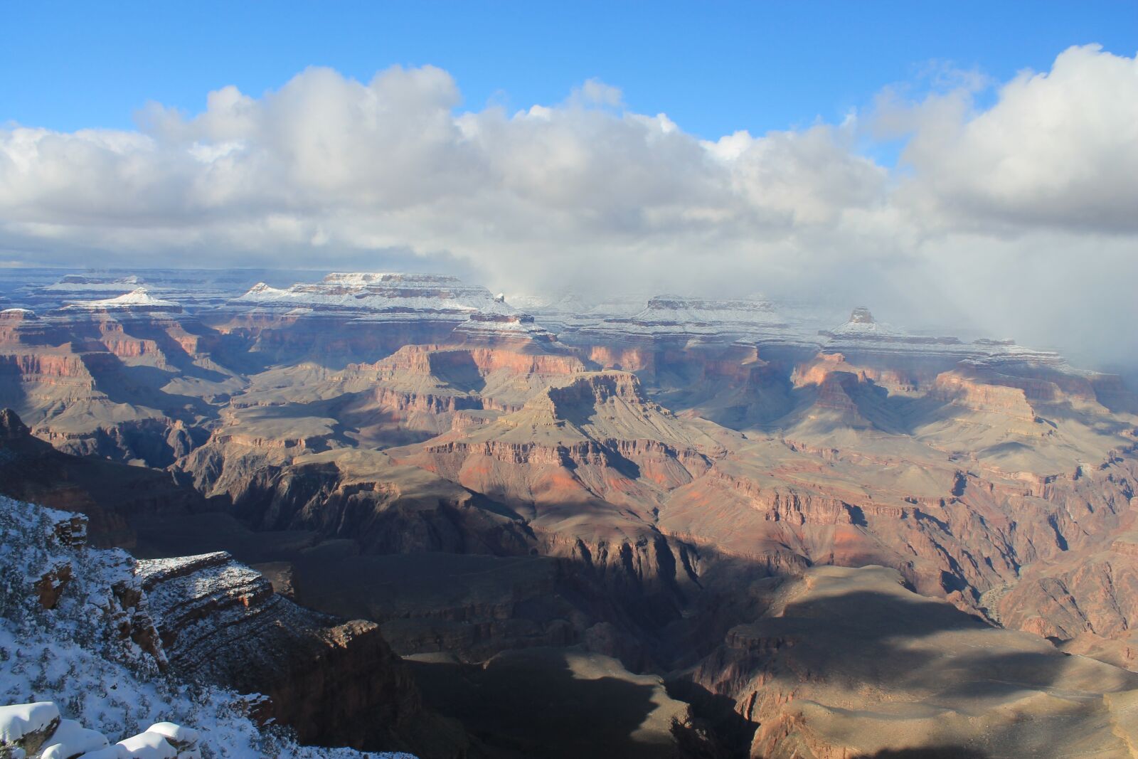 Canon EOS 1100D (EOS Rebel T3 / EOS Kiss X50) sample photo. Grand canyon, winter, canyon photography