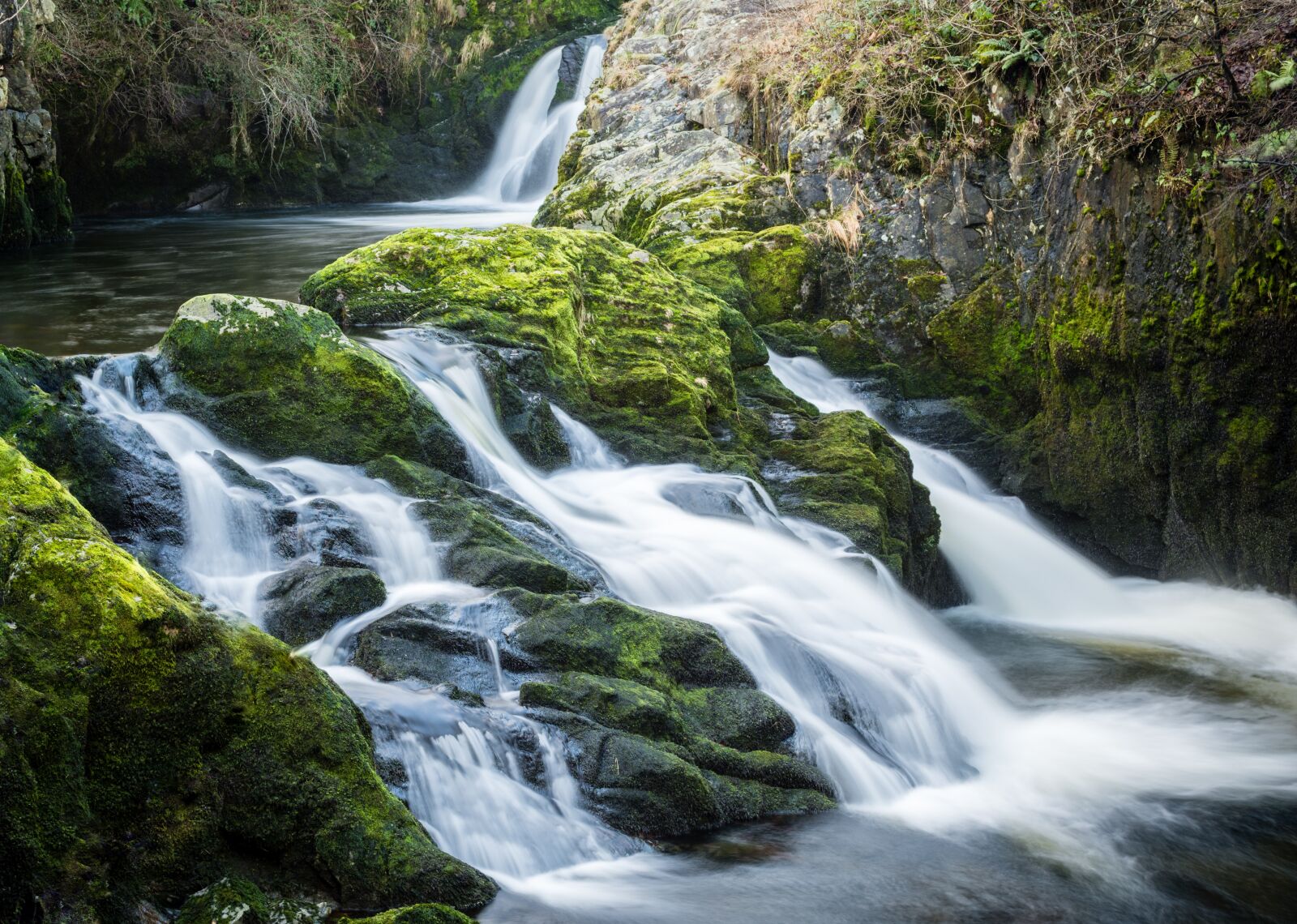 Nikon D7100 sample photo. Ingleton, waterfall, trail photography