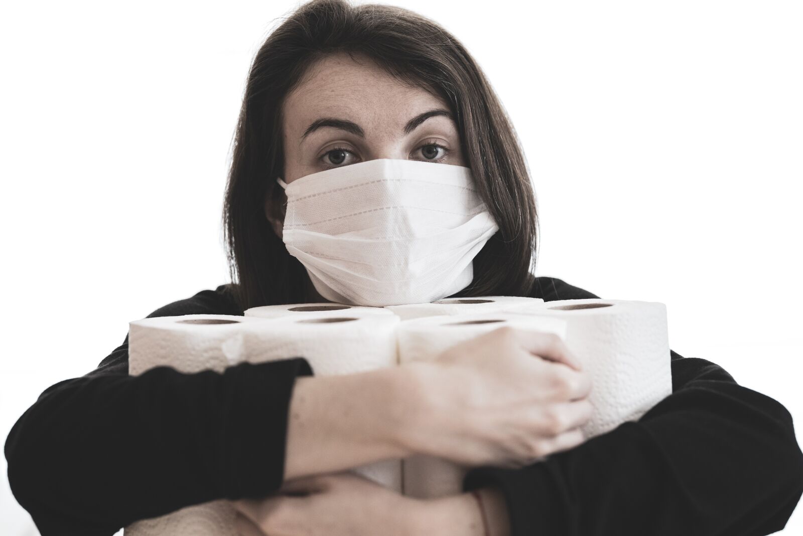 Canon EOS R + Canon RF 85mm F1.2L USM sample photo. Coronavirus, epidemic, mask photography