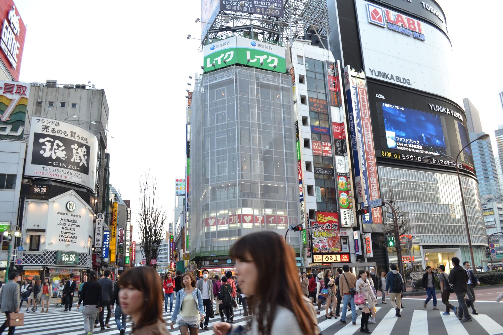 Nikon D3100 sample photo. Japan, crossing, shibuya photography