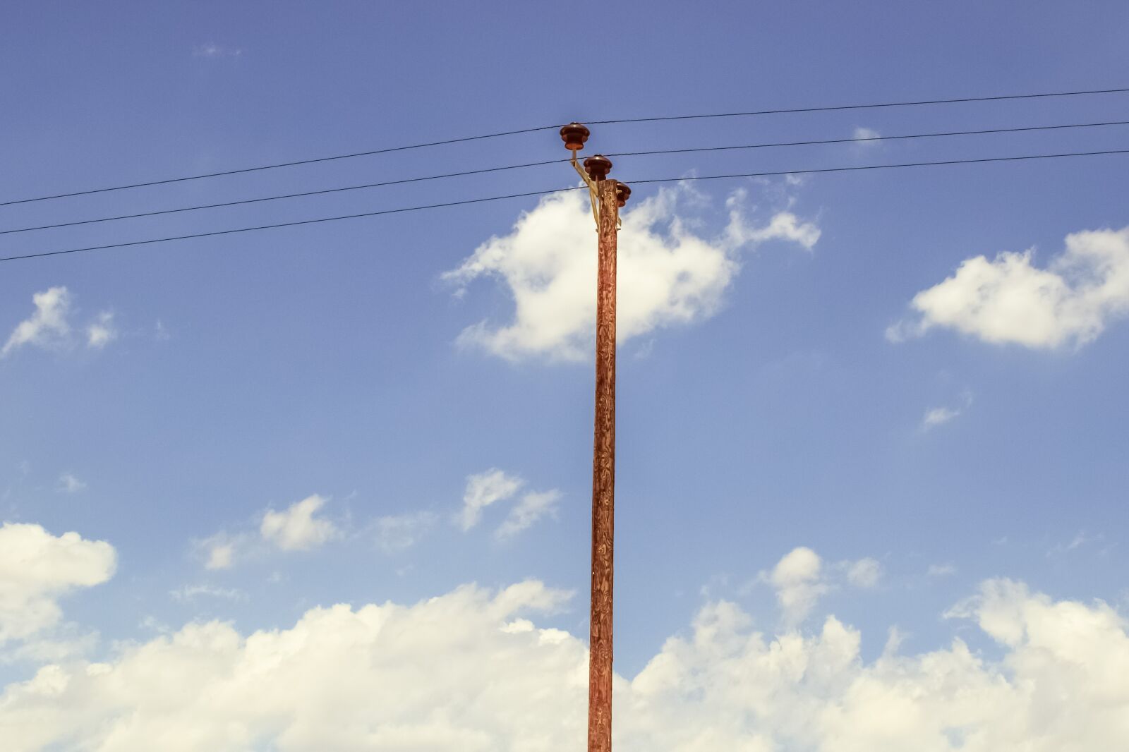 Nikon D3300 sample photo. Pole, sky, clouds photography