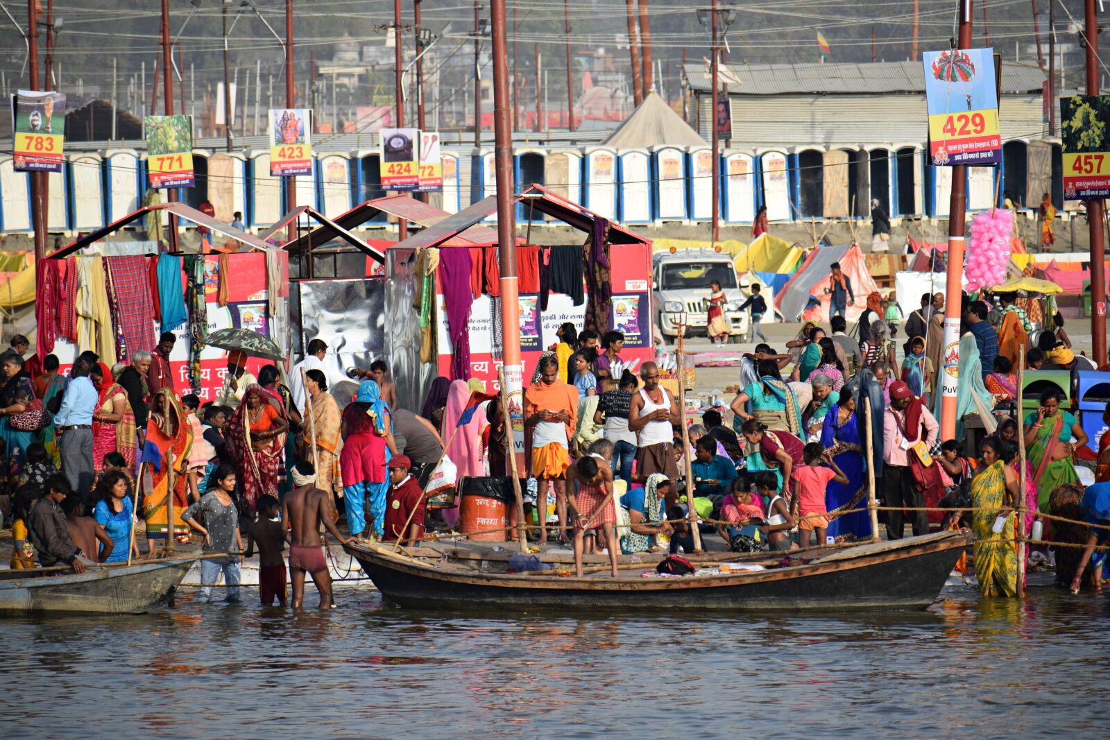 Nikon D3300 sample photo. Kumbh, pragraj, crowd photography
