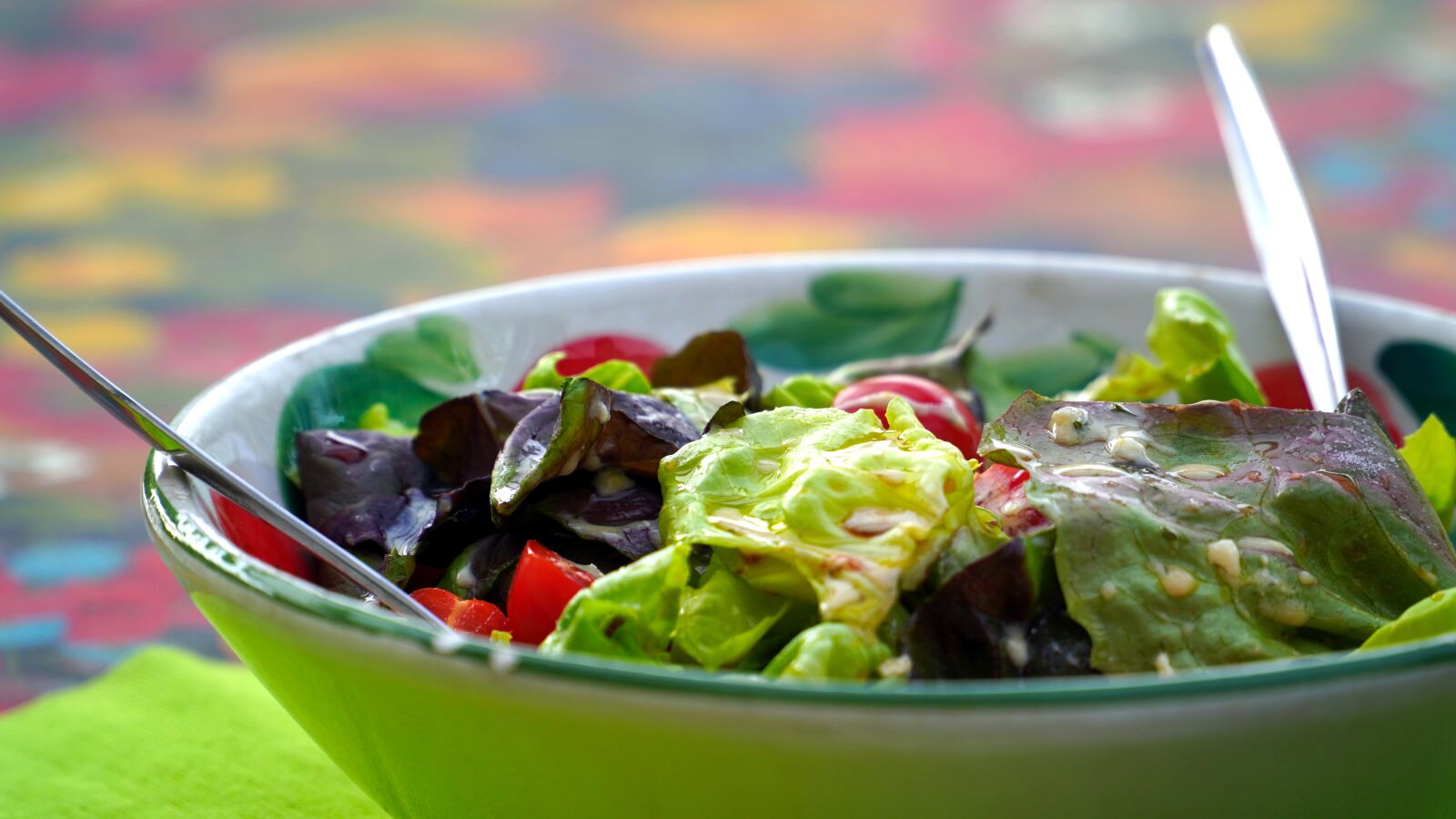 Sony E PZ 18-105mm F4 G OSS sample photo. Salad, salad bowl, healthy photography