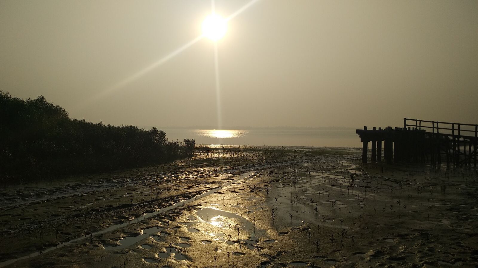 Xiaomi MI MAX 2 sample photo. Sunset, water, dawn photography