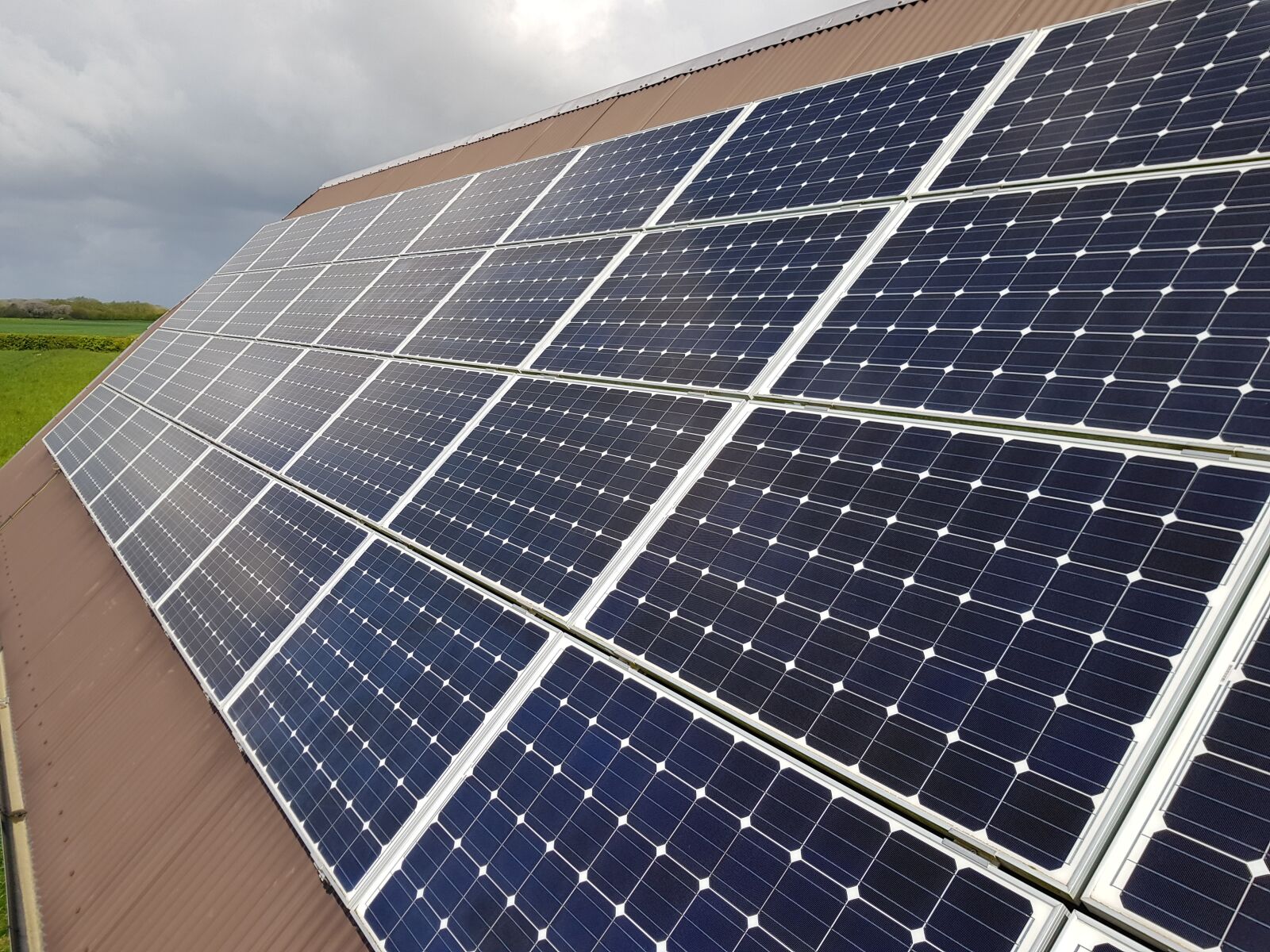 Samsung Galaxy S8+ sample photo. Commercial, solar, pv photography