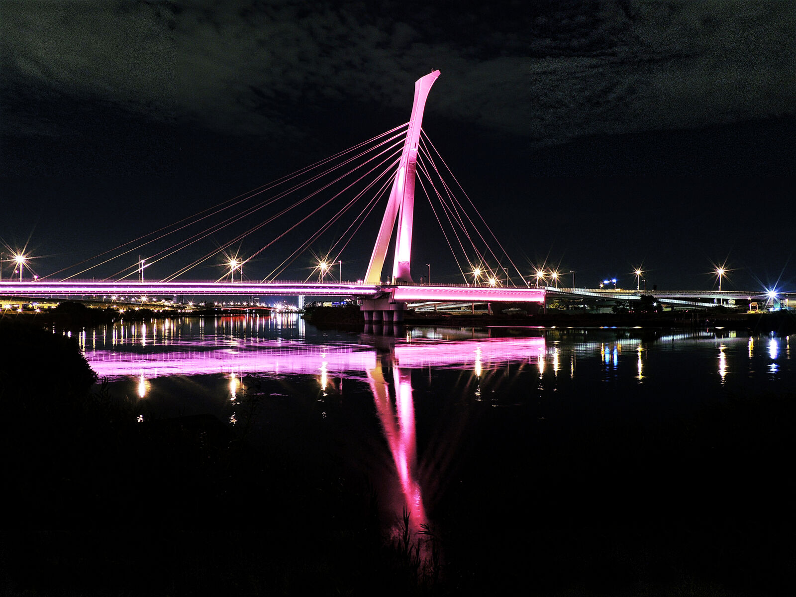 Nikon Coolpix P510 sample photo. Architecture, bridge, illuminated, light photography