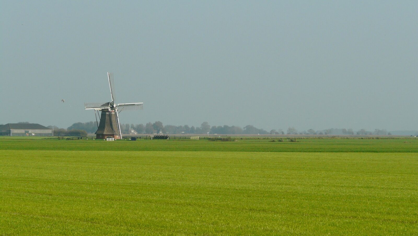 Panasonic DMC-FZ18 sample photo. Mill, landscape, netherlands photography