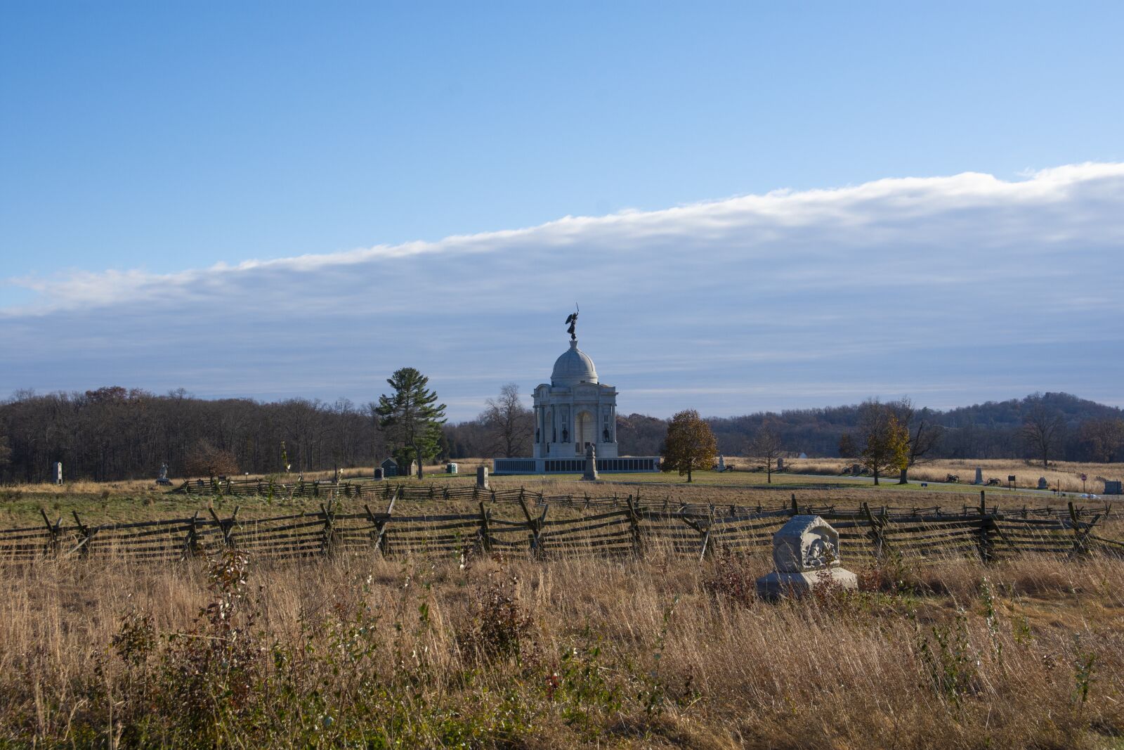 Nikon D7200 sample photo. Gettysburg, battlefield, history photography