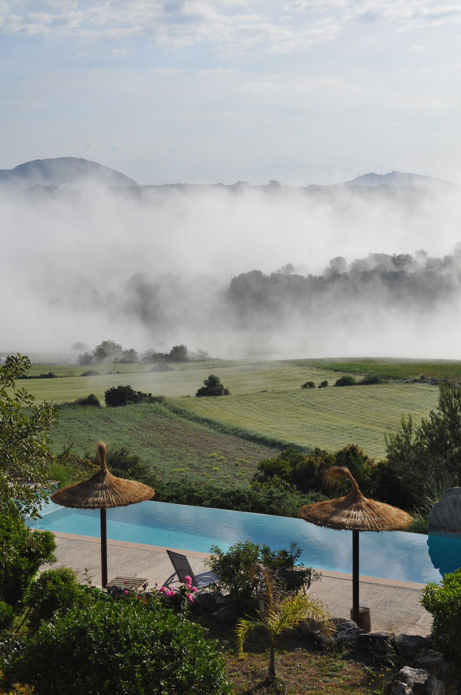 Nikon D5000 sample photo. Clouds, mountains, nature photography