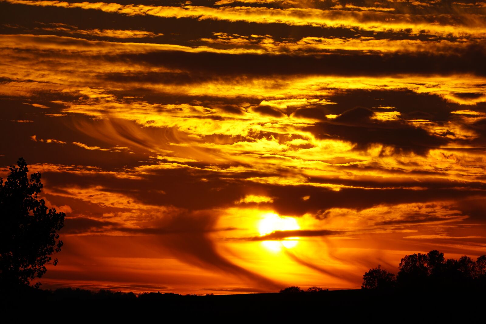 Sony a6000 sample photo. Sunset, mood, sky photography