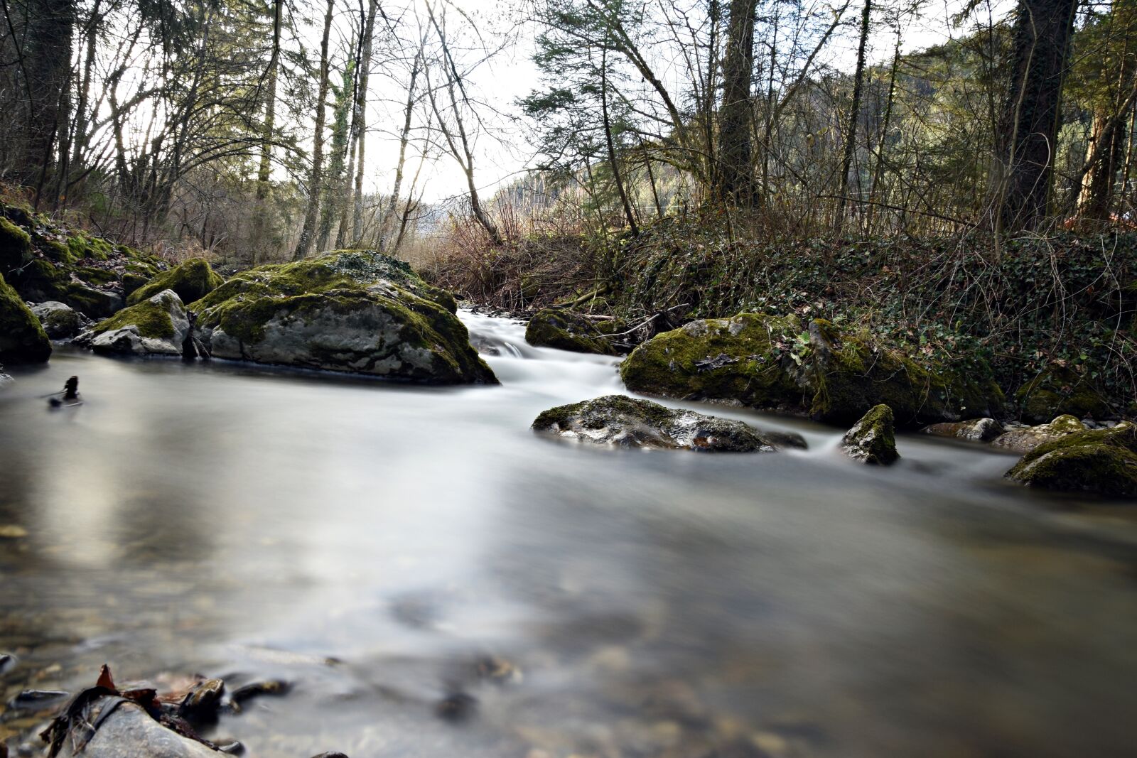 Nikon D3400 sample photo. Long exposure, water, river photography