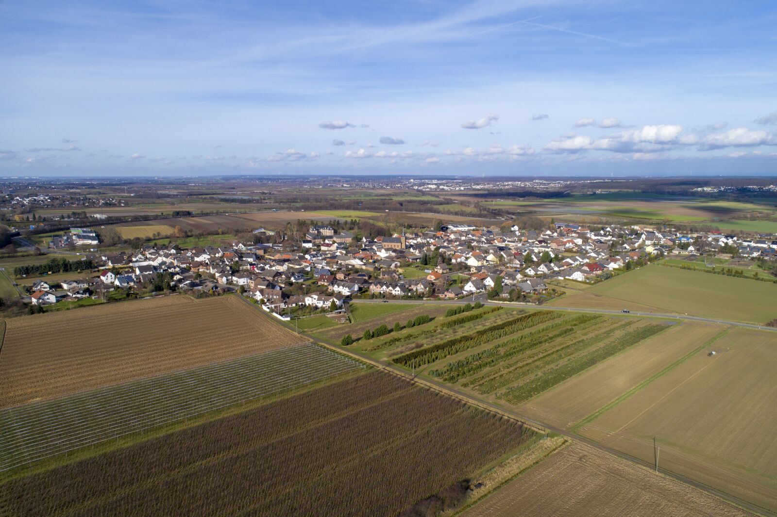 DJI FC6310 sample photo. Gelsdorf, germany, village photography