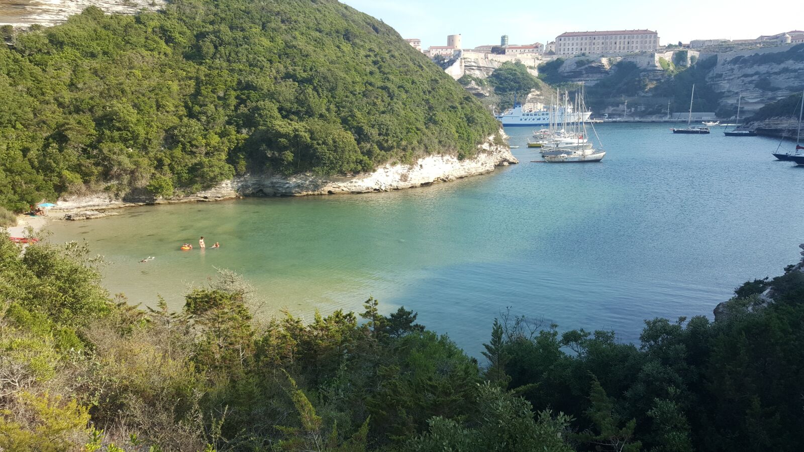 Samsung GALAXY S6 edge sample photo. Bonifacio, sea, corsica photography