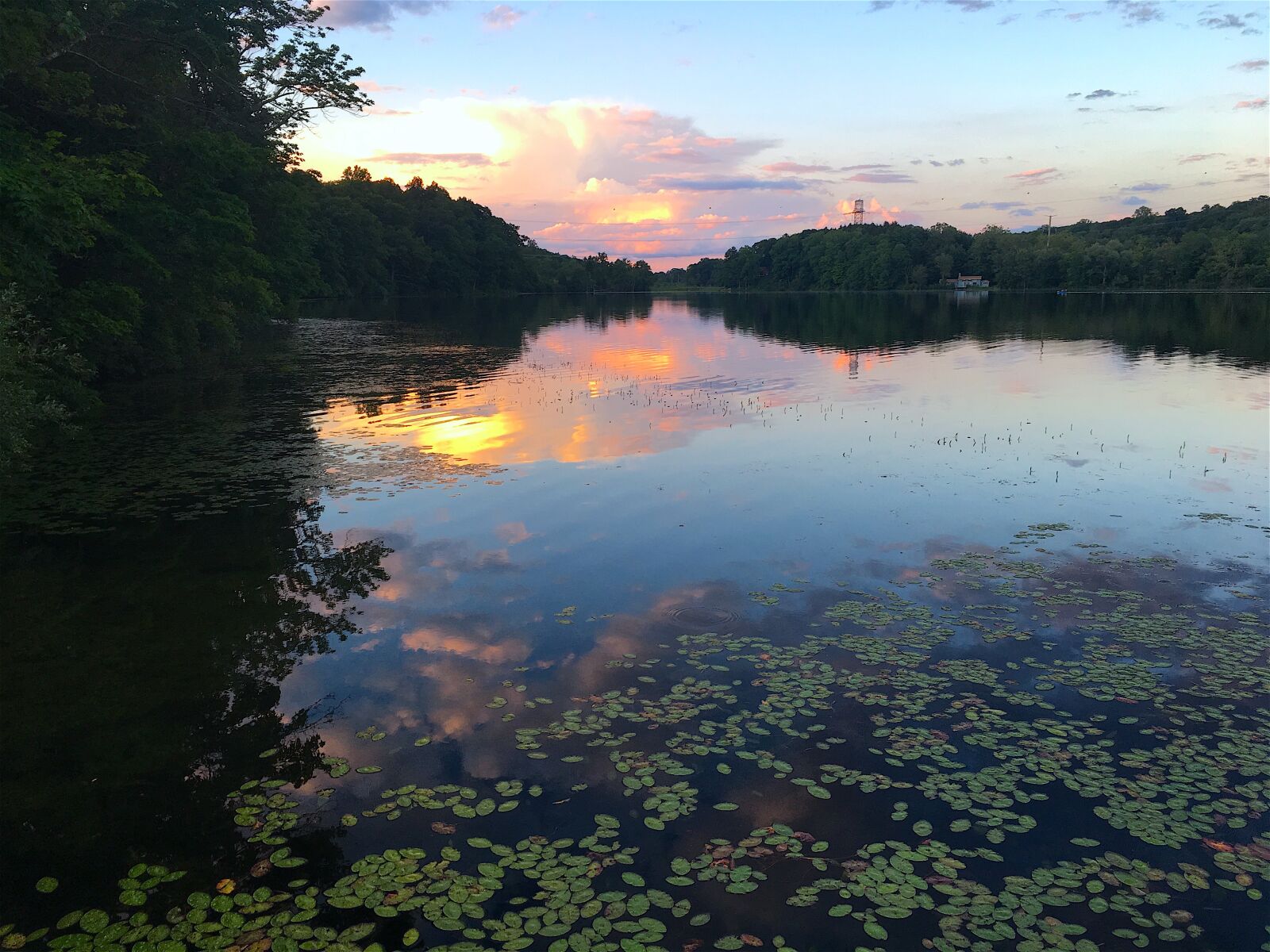 Apple iPhone 6s sample photo. Lake, sunset, reflection photography