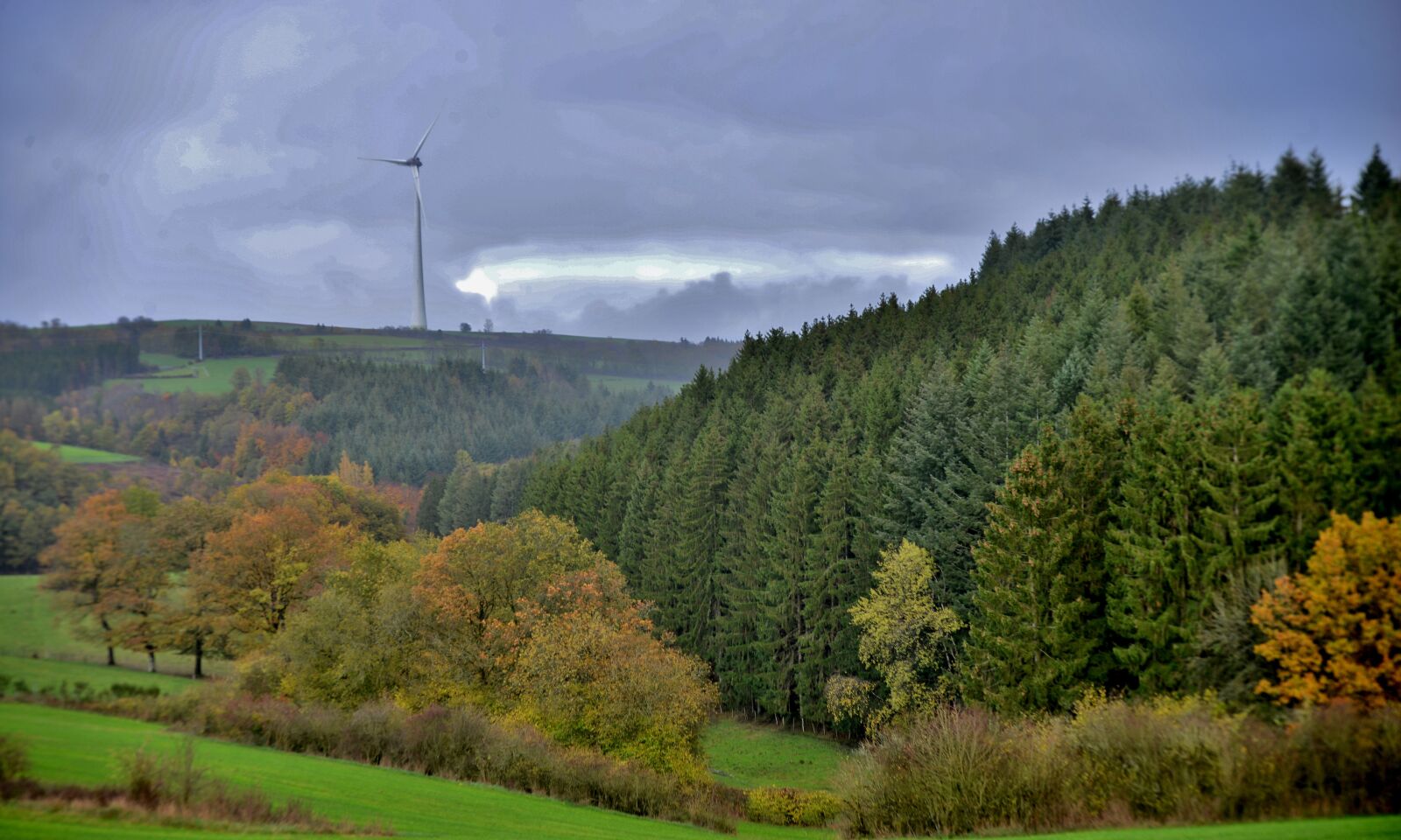 Nikon D600 sample photo. Landscape, forests, hills photography
