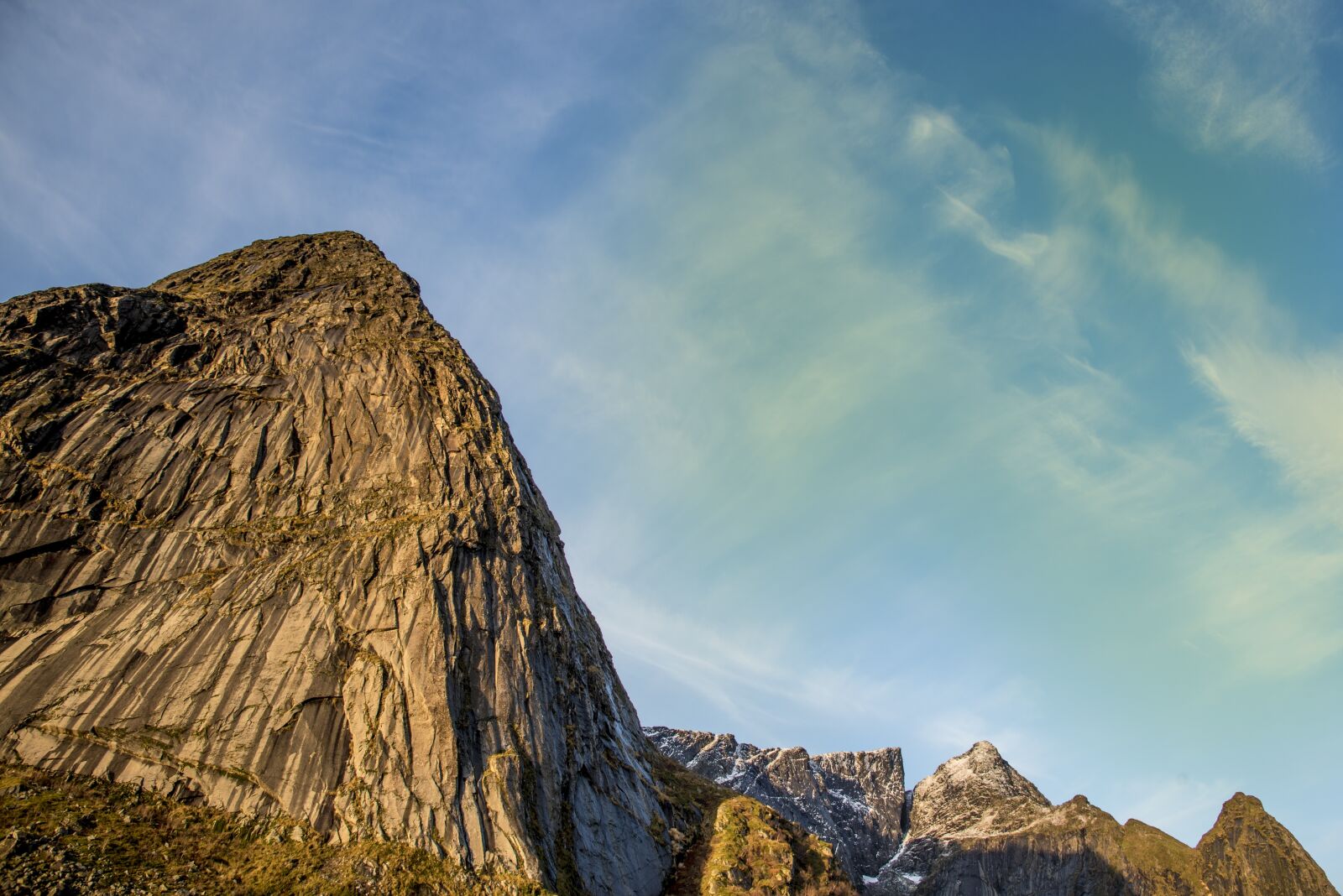 Nikon D750 sample photo. Lofted islands, mountain, dawn photography