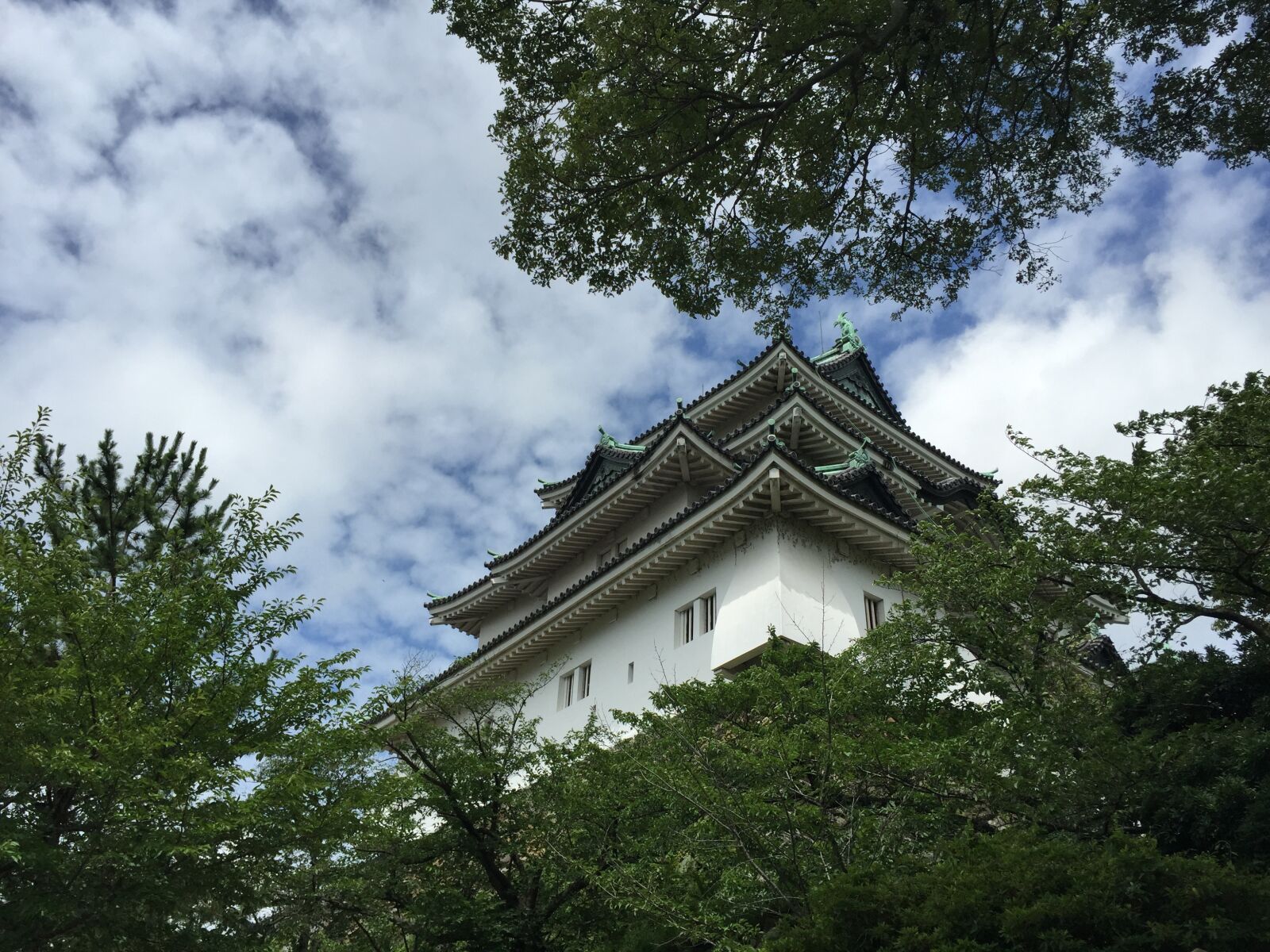 iPhone 6 Plus back camera 4.15mm f/2.2 sample photo. Wakayama castle, history, era photography