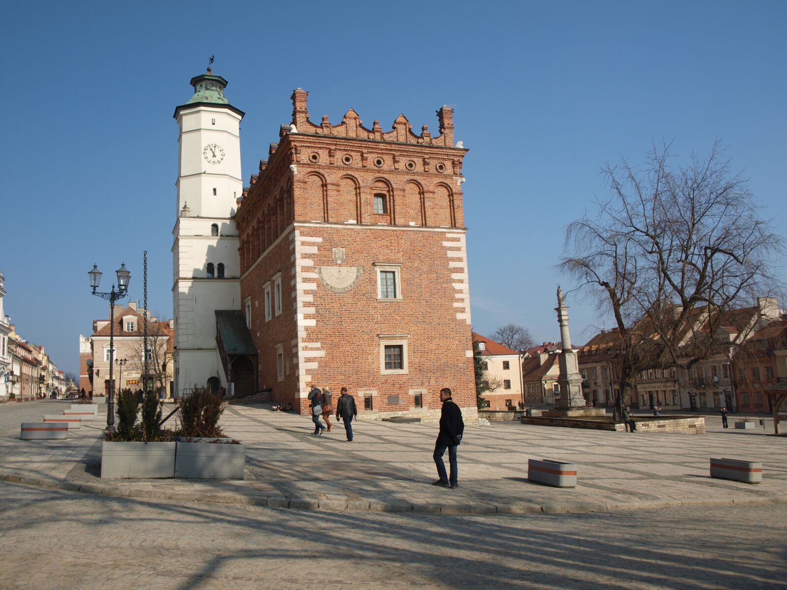 Olympus E-520 (EVOLT E-520) sample photo. Poland, sandomierz, the town photography