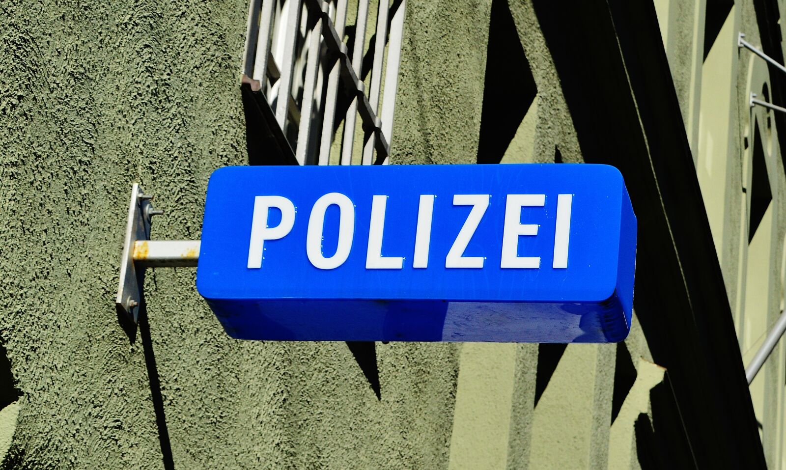 Nikon D3200 sample photo. Police, police station, shield photography