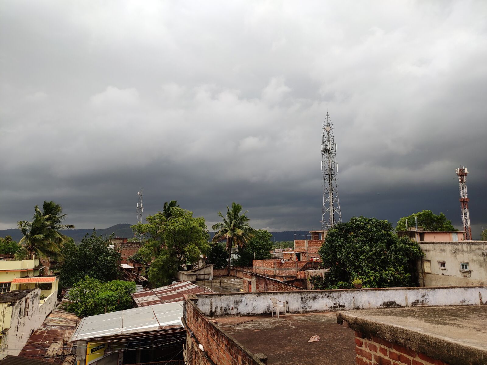 Xiaomi Redmi Note 7 Pro sample photo. Cloudy whether, monsoon, sky photography